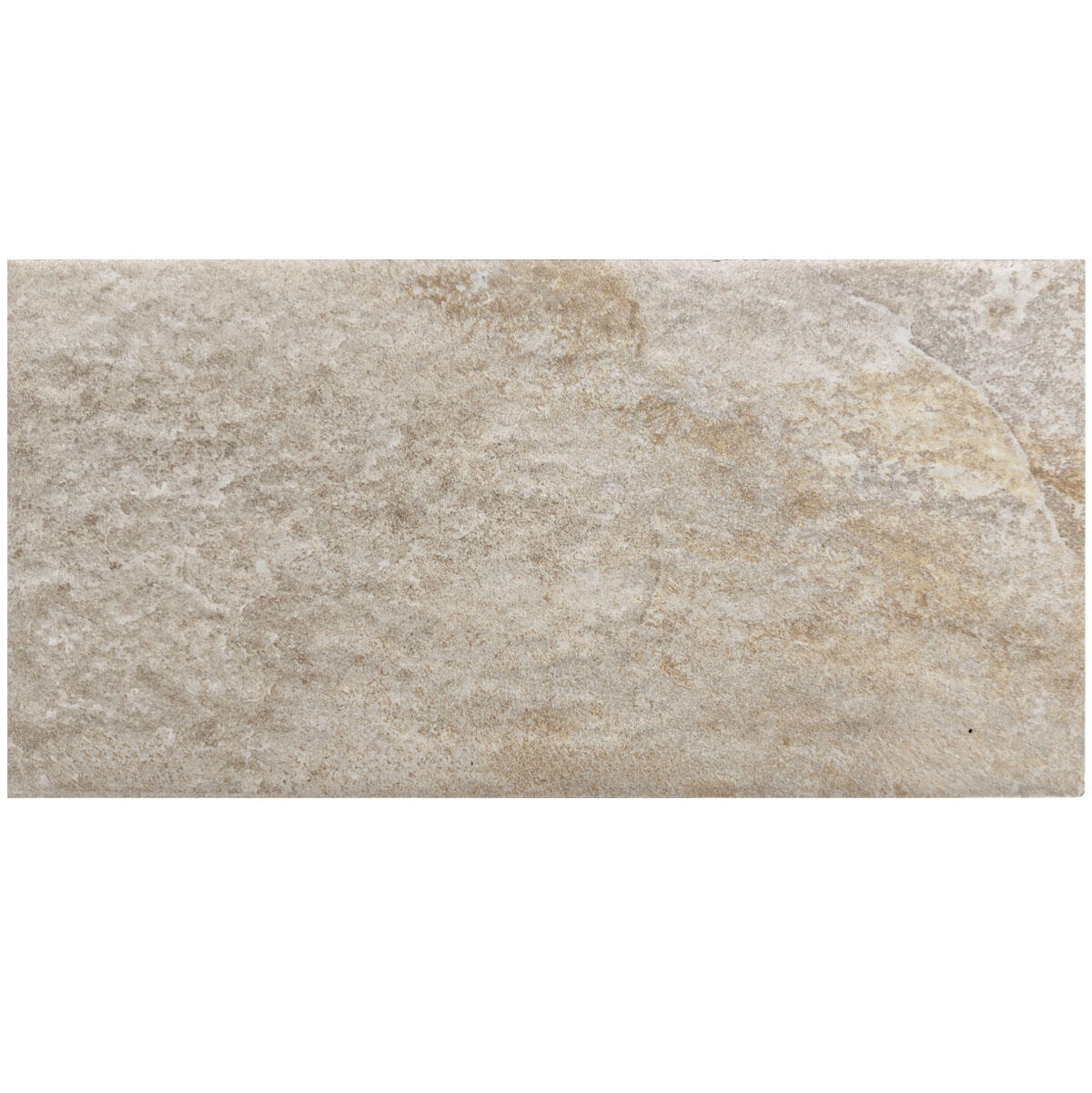 Piastrella da pavimento esterno in gres porcellanato 15 x 30 cm non rettificato smaltato beige opaco Pietra Brasile R11 traffico intenso (pei 4/5) Sp. 9 mm 0.99 mq - 3