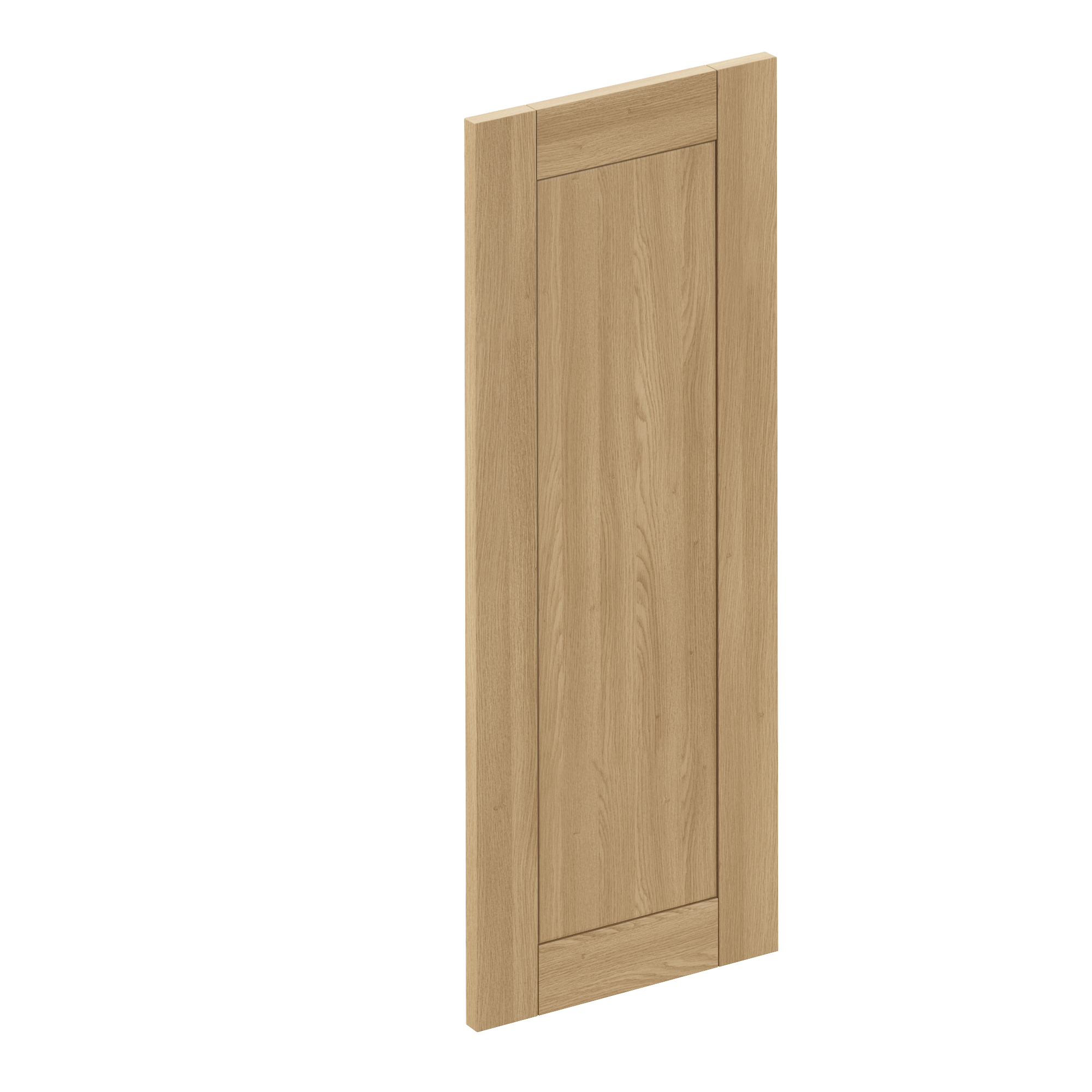 Zestaw 2 frontów kuchennych Chester FALH30x77 cm jasne drewno Delinia iD