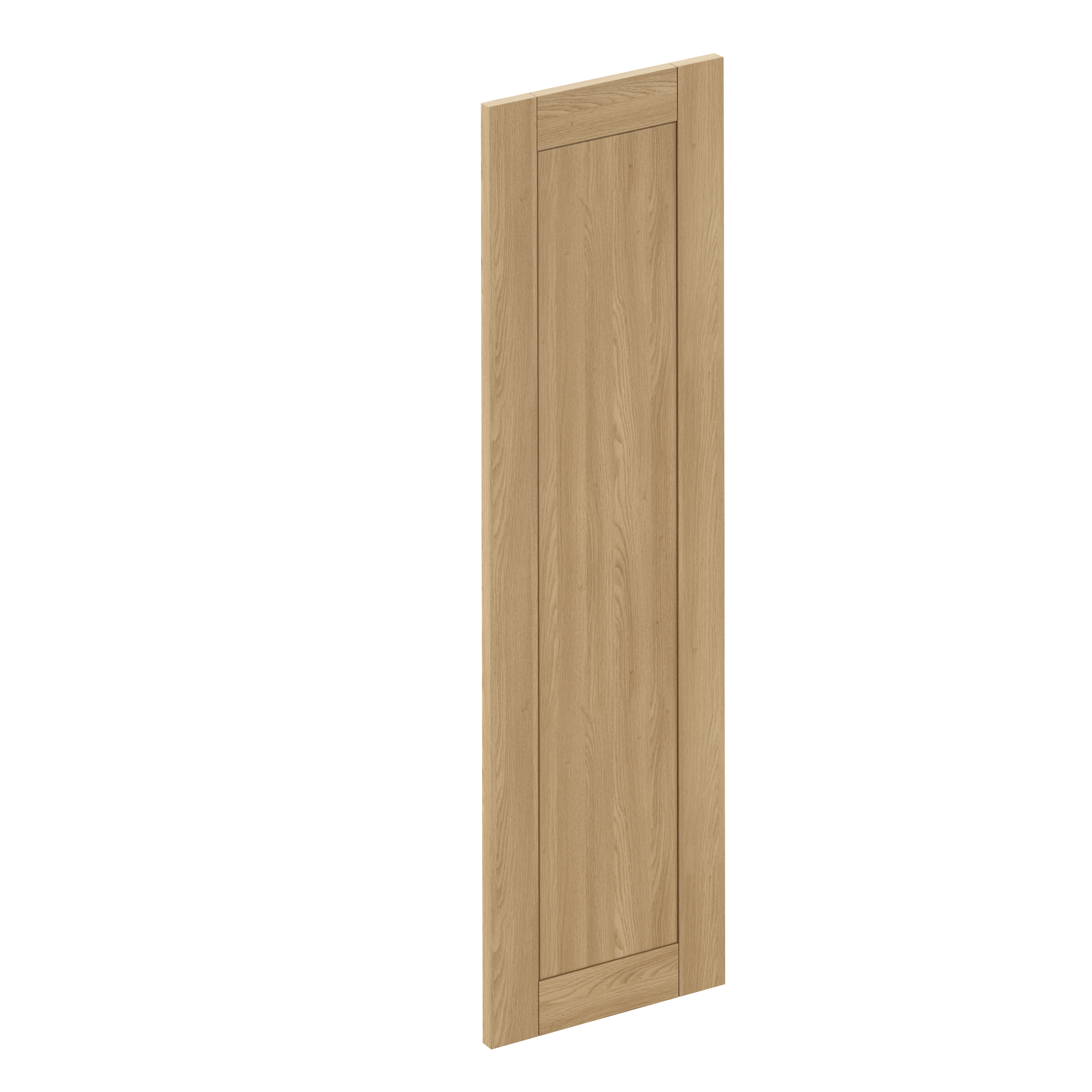 Zestaw 2 frontów kuchennych Chester FALH30x103 cm jasne drewno Delinia iD