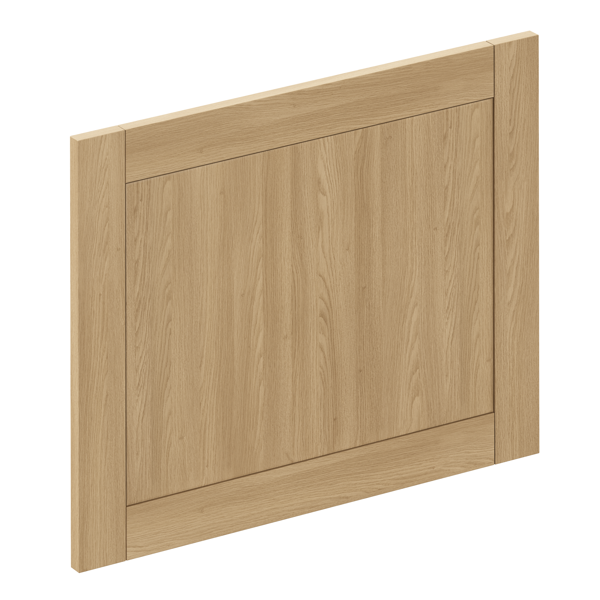 Front szafki kuchennej okapowej Chester FL60x48 cm jasne drewno Delinia iD