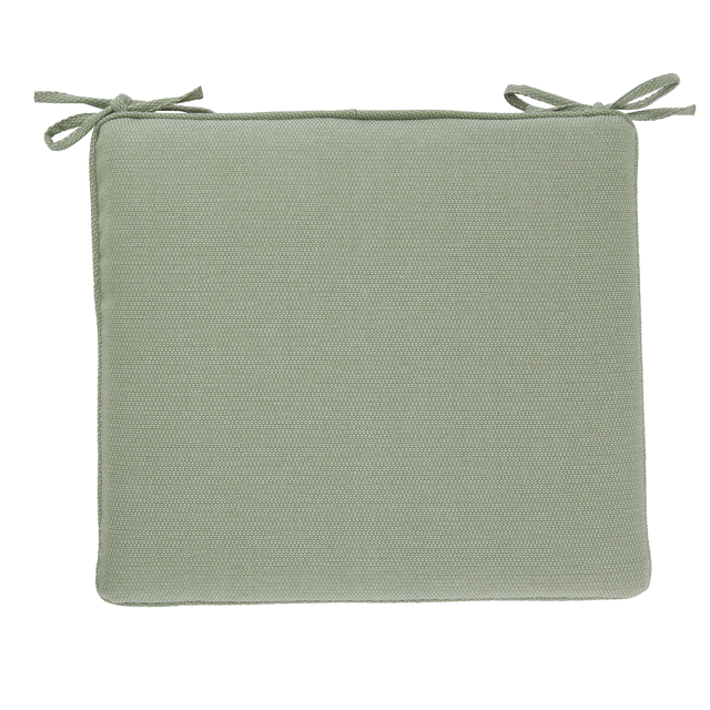 Cojín de silla Reva verde 39x44 cm