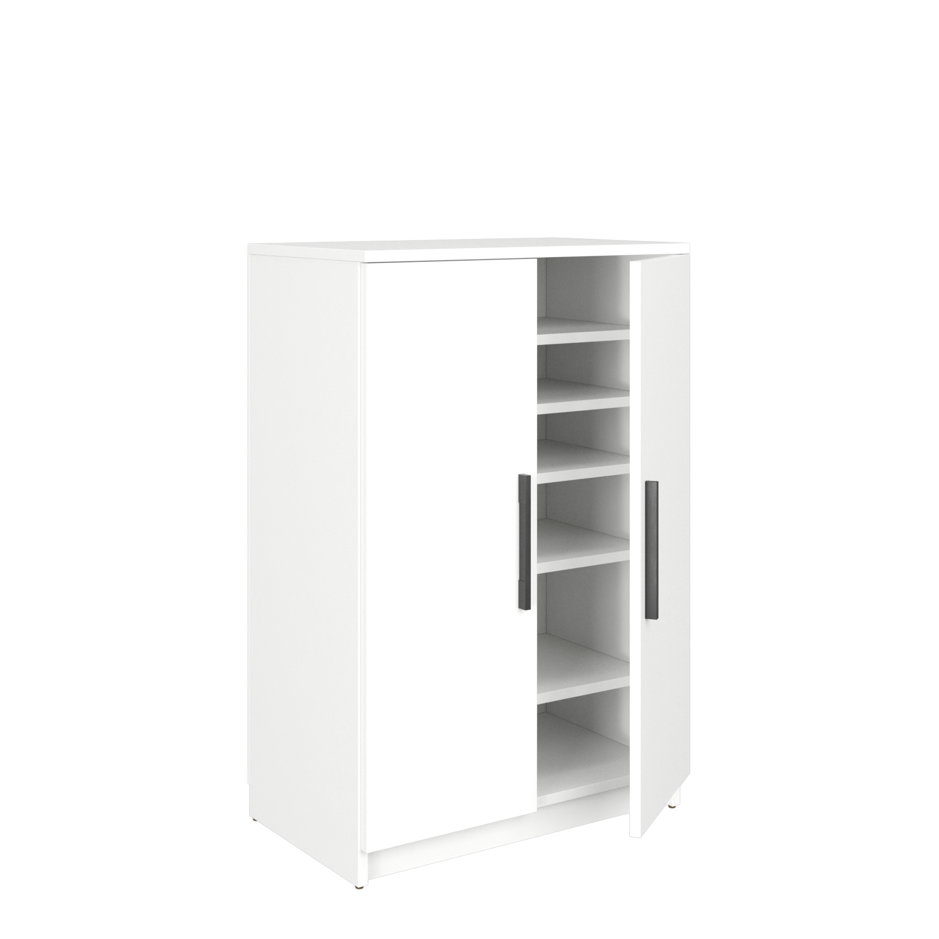 Sapateira NIMES BRANCO 2 PORTAS 18 PARES 90X60X36CM - 2