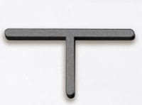 CRUCETAS JUNTAS CERÁMICA EN T 2MM. BOLSA 300 PIEZAS - 1