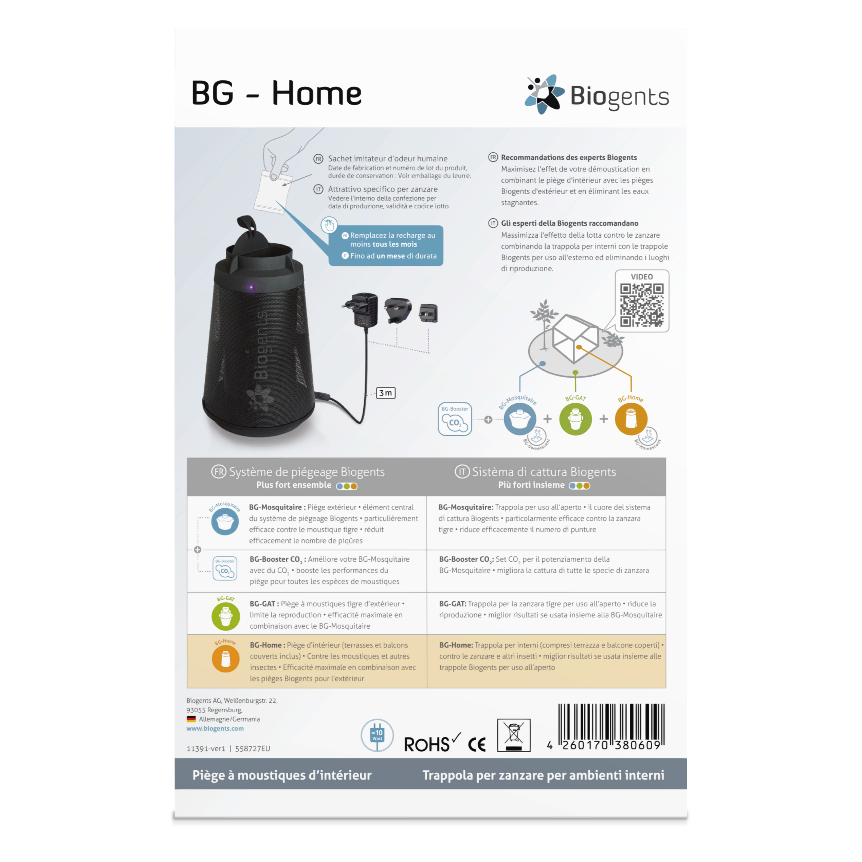 Piège anti-moustiques Bg-home - 8