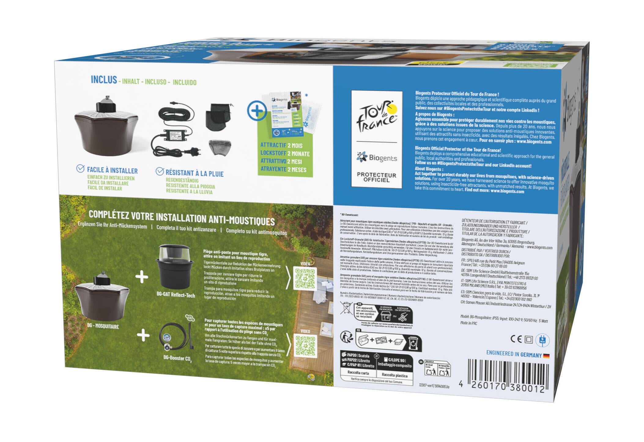 Piège anti-moustiques Mosquitaire biogents - 5