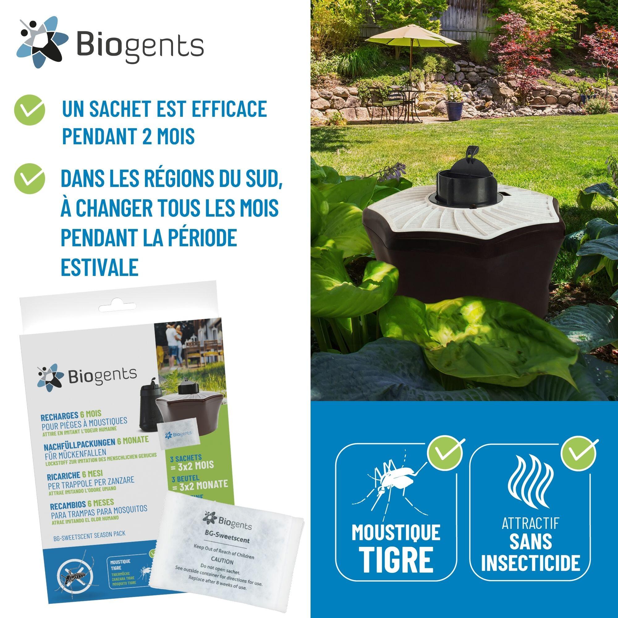 Recharges odorantes 6 mois pour pièges à moustiques Biogents - 5
