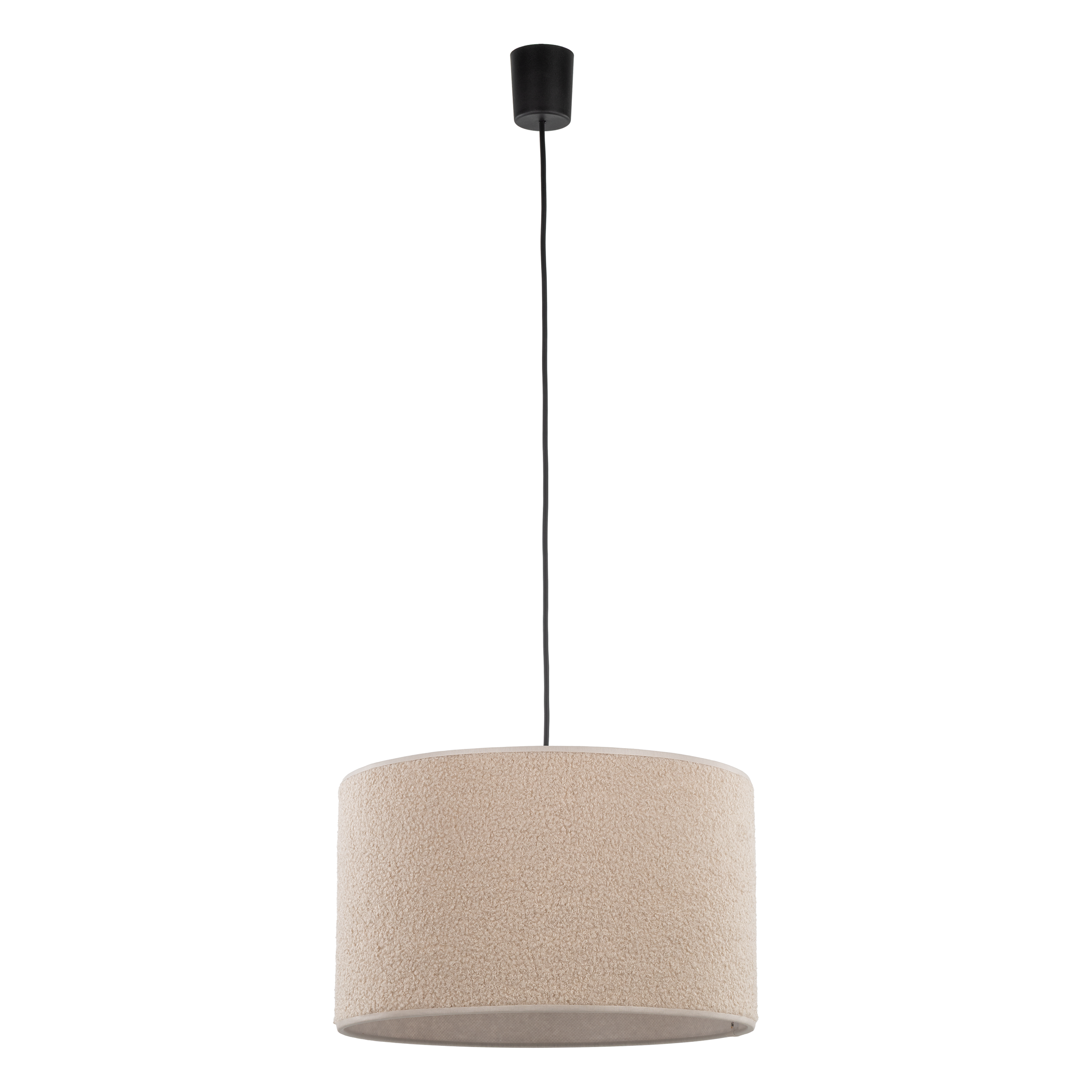 Lampa wisząca Vellum abażur 1xE27 15W 38 cm beżowa TK LIGHTING - 5