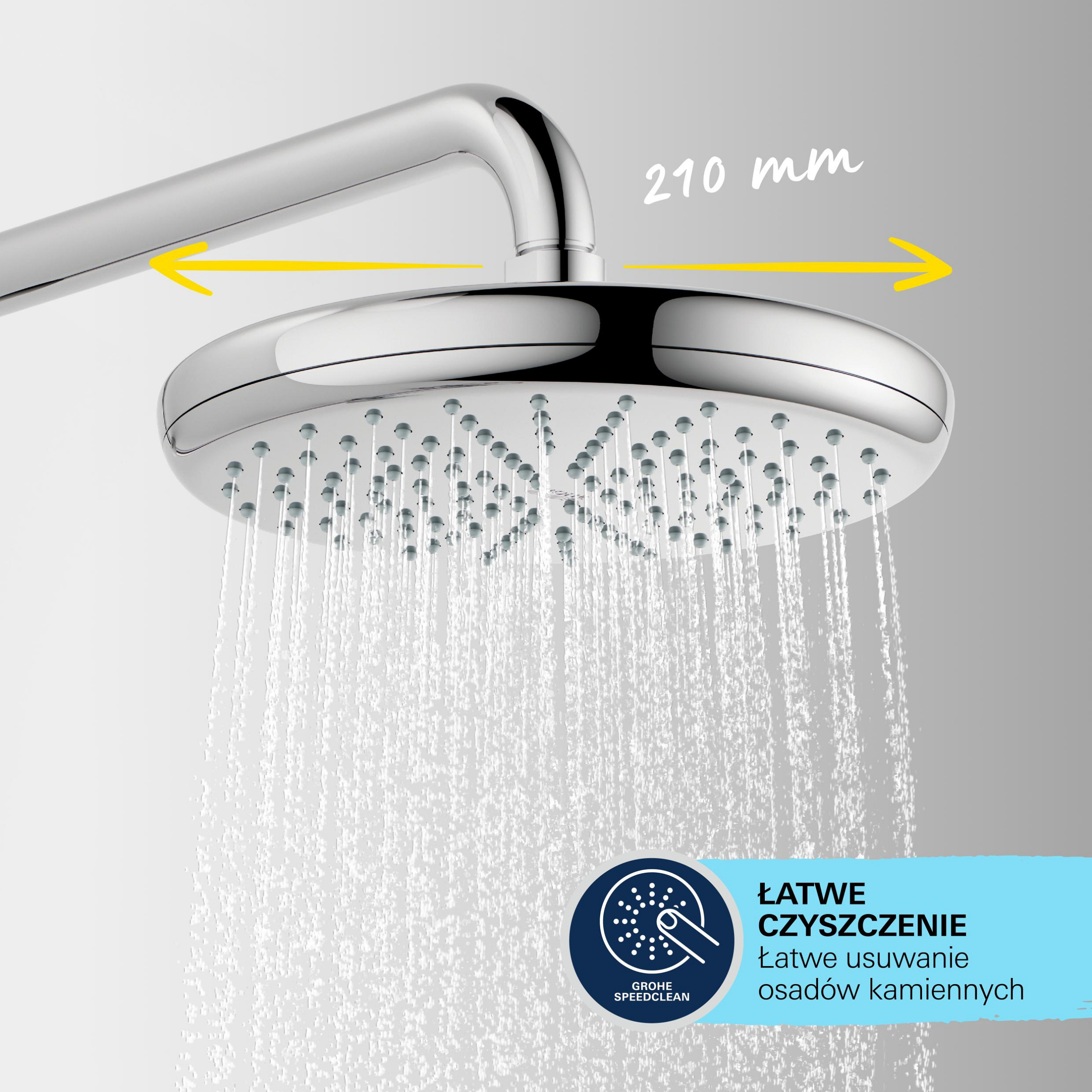 Kolumna prysznicowa Start Clova chromowana Grohe - 6