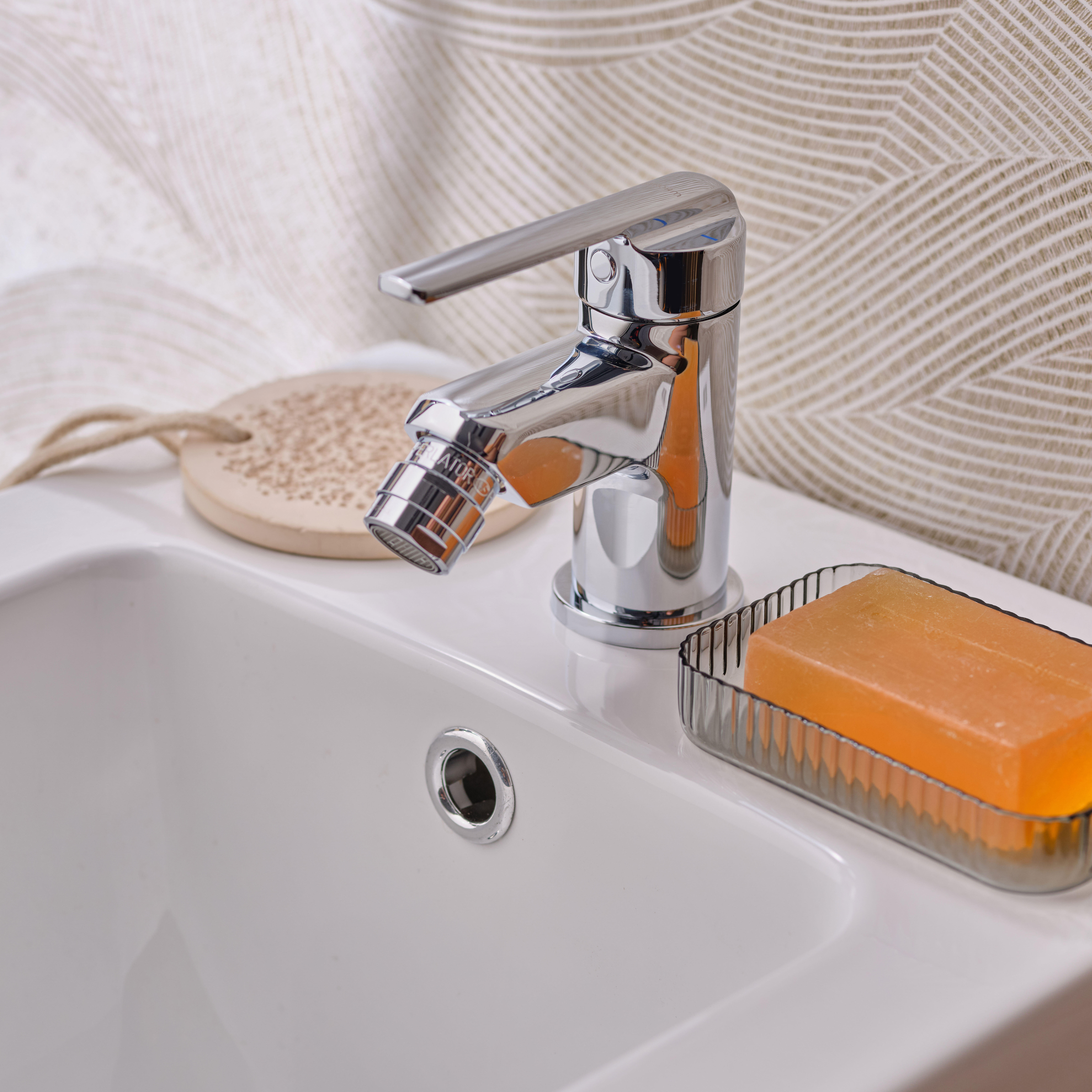 Grifo bidé  STROHM TEKA Inca+ cromo - 2