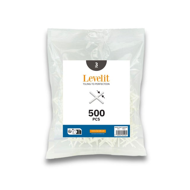 500 CROISILLONS A SCELLER 3 MM - LEVELIT