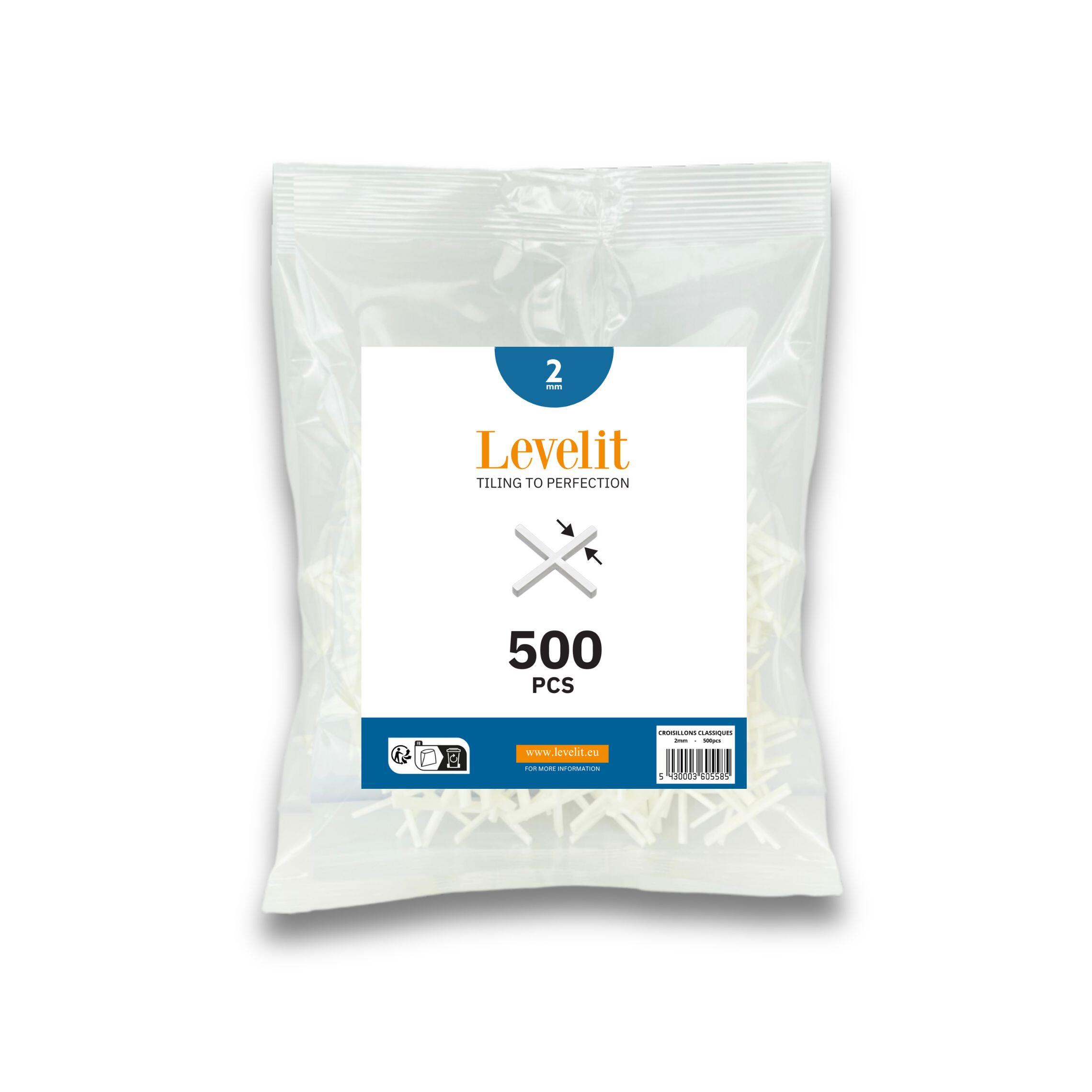 500 CROISILLONS A SCELLER 2 MM - LEVELIT - 3