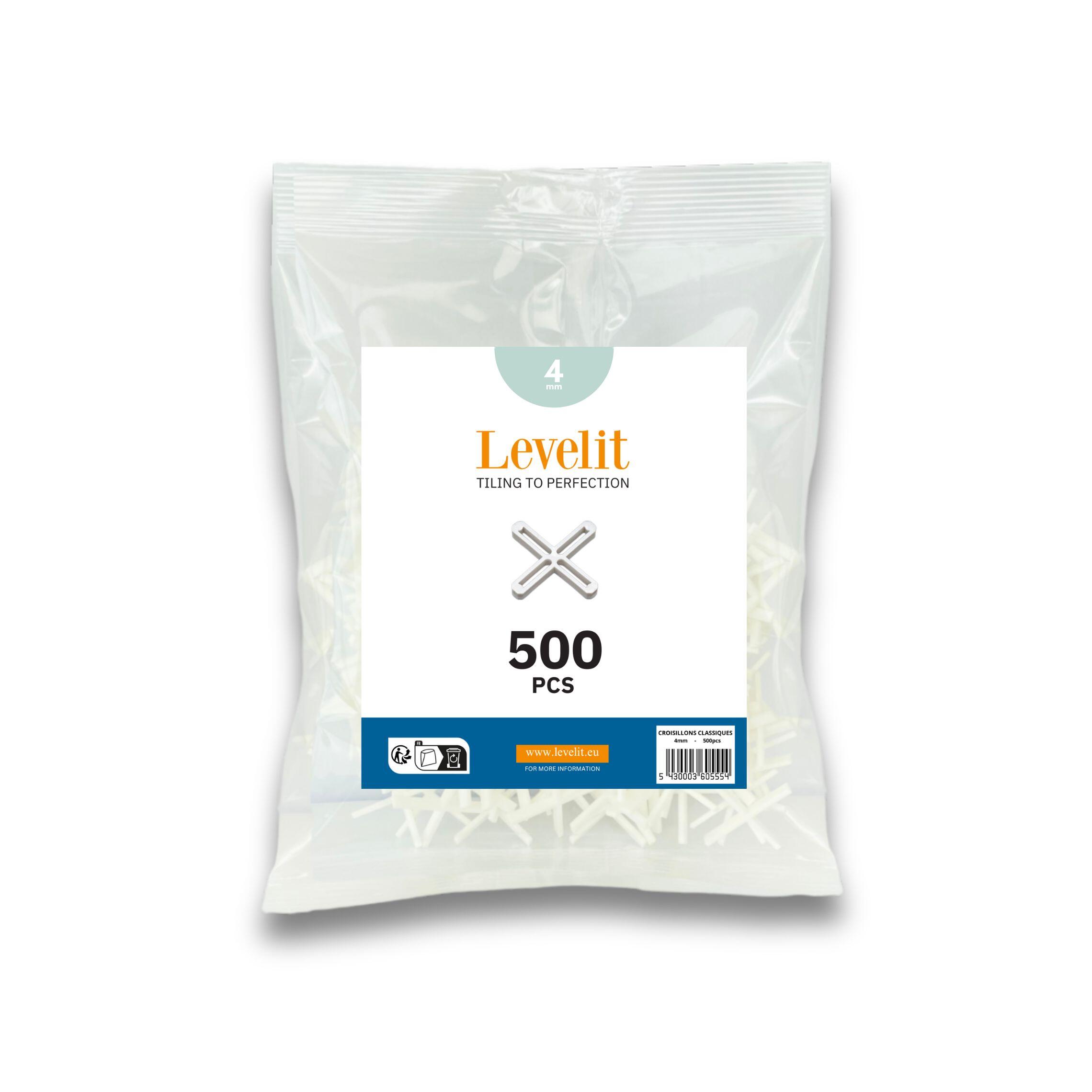 500 CROISILLONS A SCELLER 4 MM - LEVELIT - 3