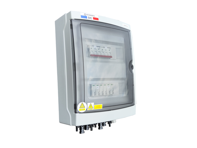 Coffret de protection DC monophasé 9kW avec parafoudre - TECHNIDEAL