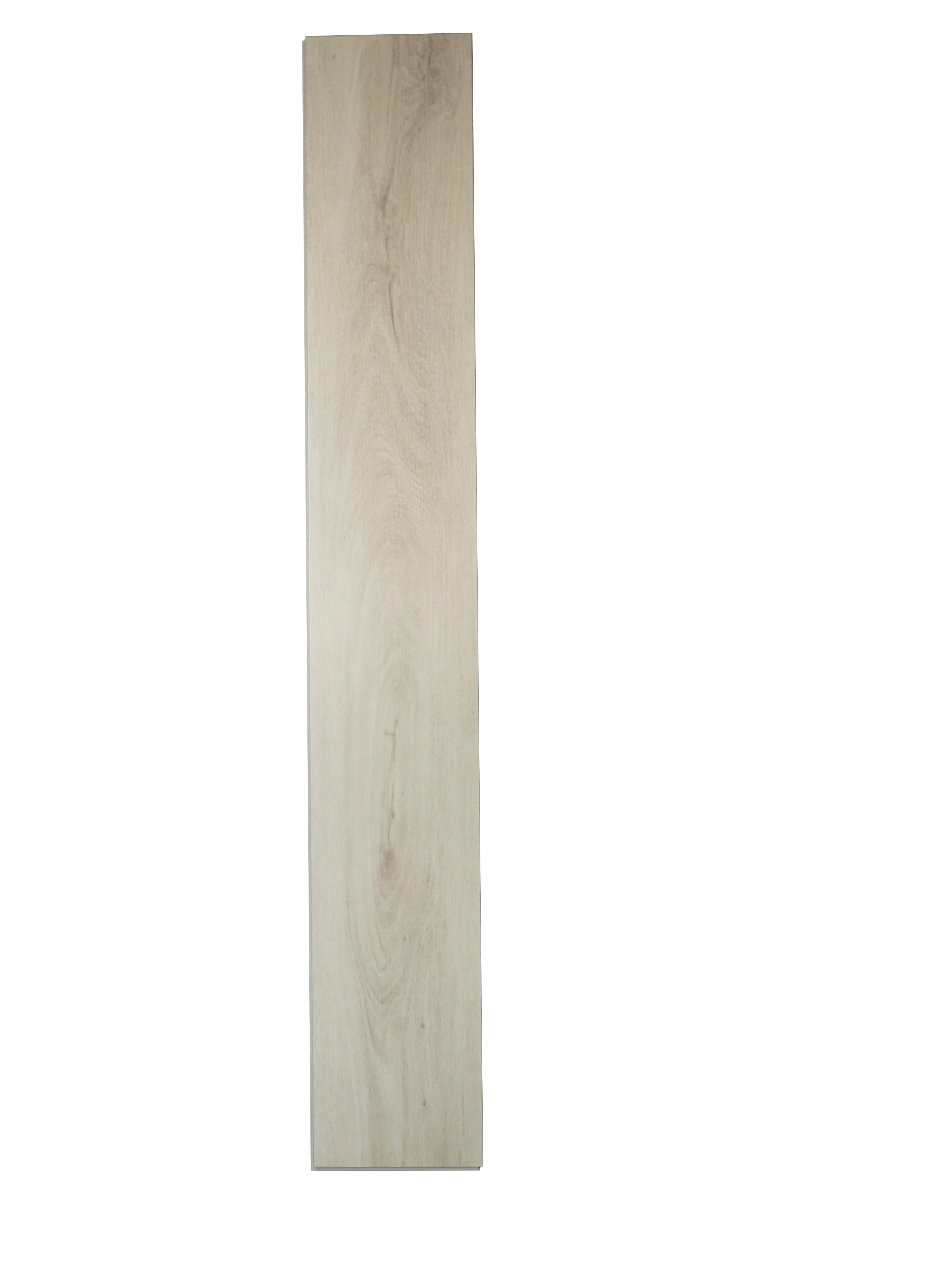 Pavimento SPC effetto legno rovere bianco Sp 5 mm passaggio molto intenso con sottopavimento integrato New Davos 2.208 m² - 2