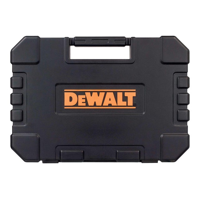 Juego de taladros y brocas para madera hormigón metal enganche hexagonal cilíndrico 100 piezas DEWALT