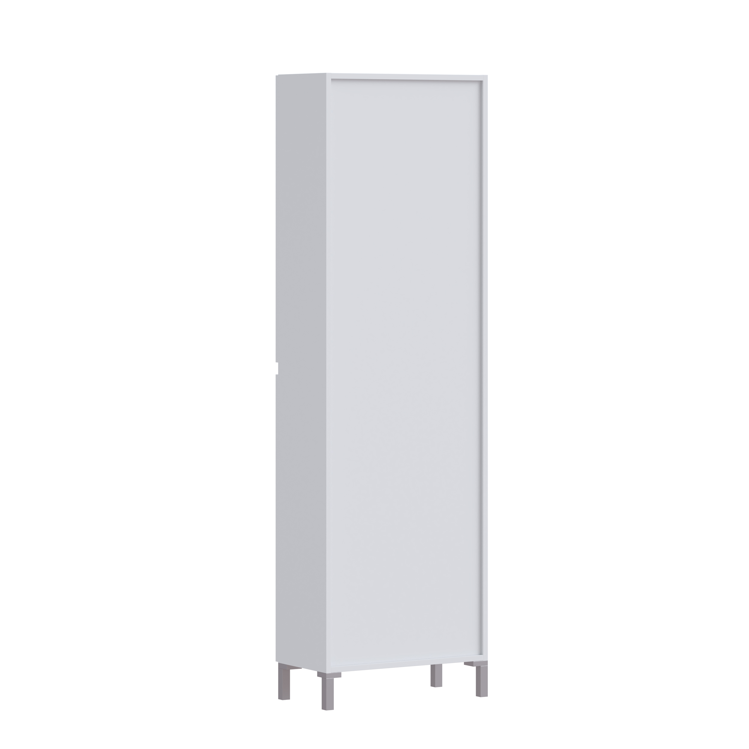 Columna de baño New Essential blanco mate 54.5x180x28.6 cm - 5