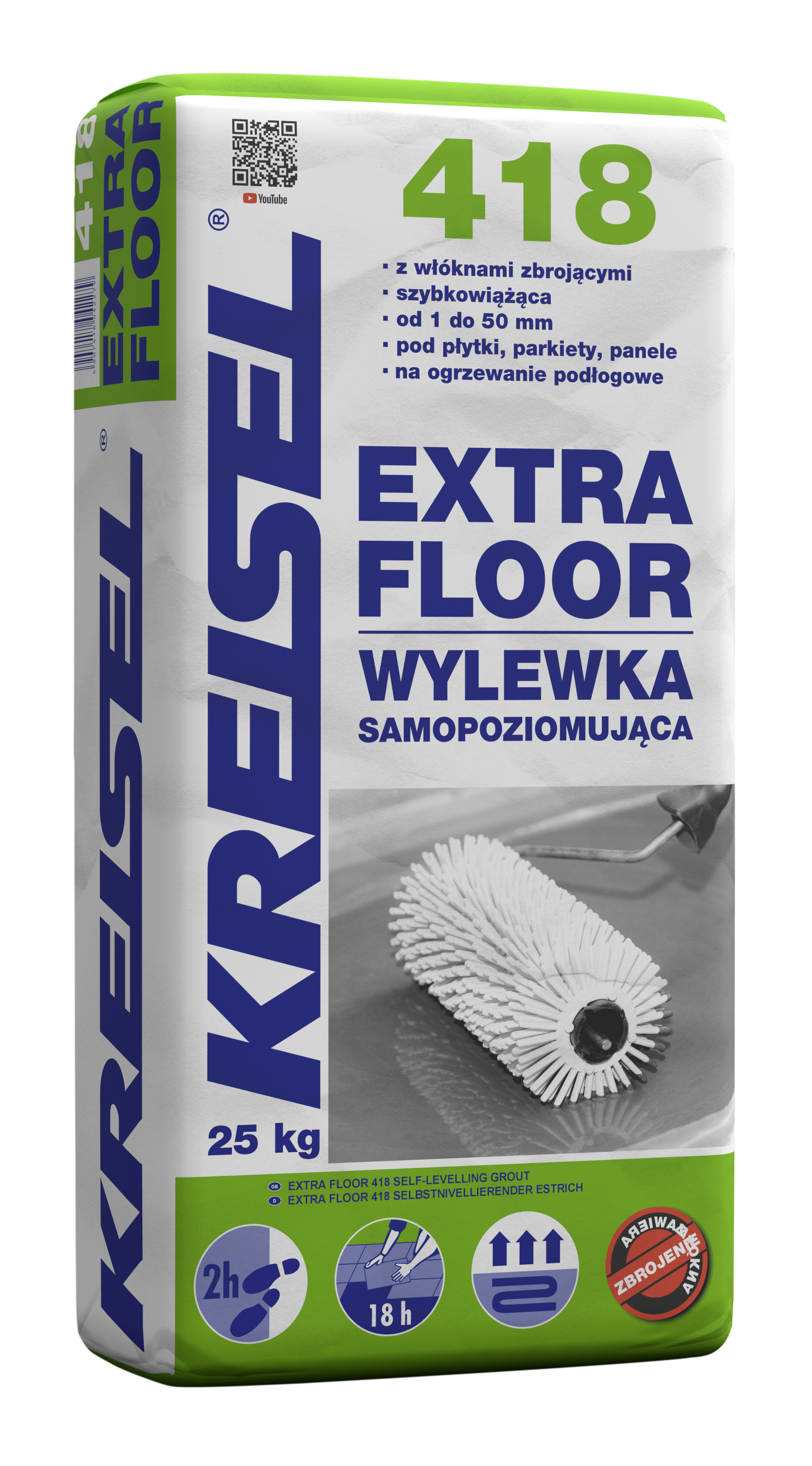 Wylewka Extra Floor 418 25 kg Kreisel