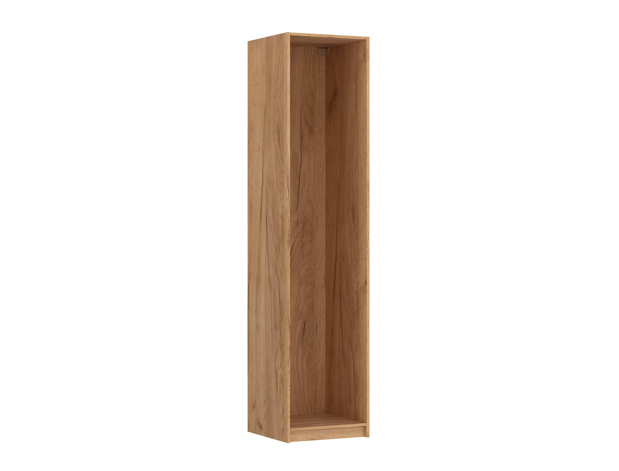 Korpus szafy 50 x 225.6 x 58 cm dąb craft