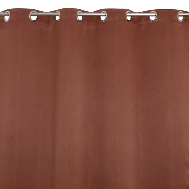 Rideaux Rouges 15 Ft Delong Rideau occultant, Elios, rouge H.240 x l.135 cm | Leroy Merlin
