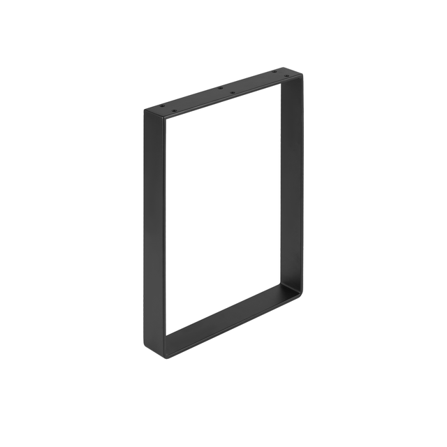 Pata para mesa forma rectangular en negro 35x25cm