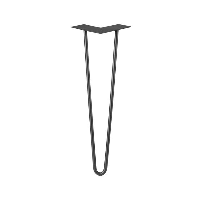 Pata de mueble tipo horquilla altura 40cm