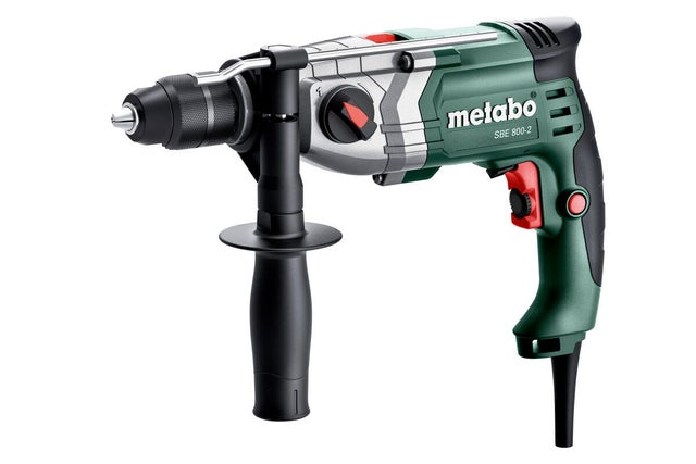 Perceuse visseuse à percussion filaire 800W - METABO - SBE 800-2