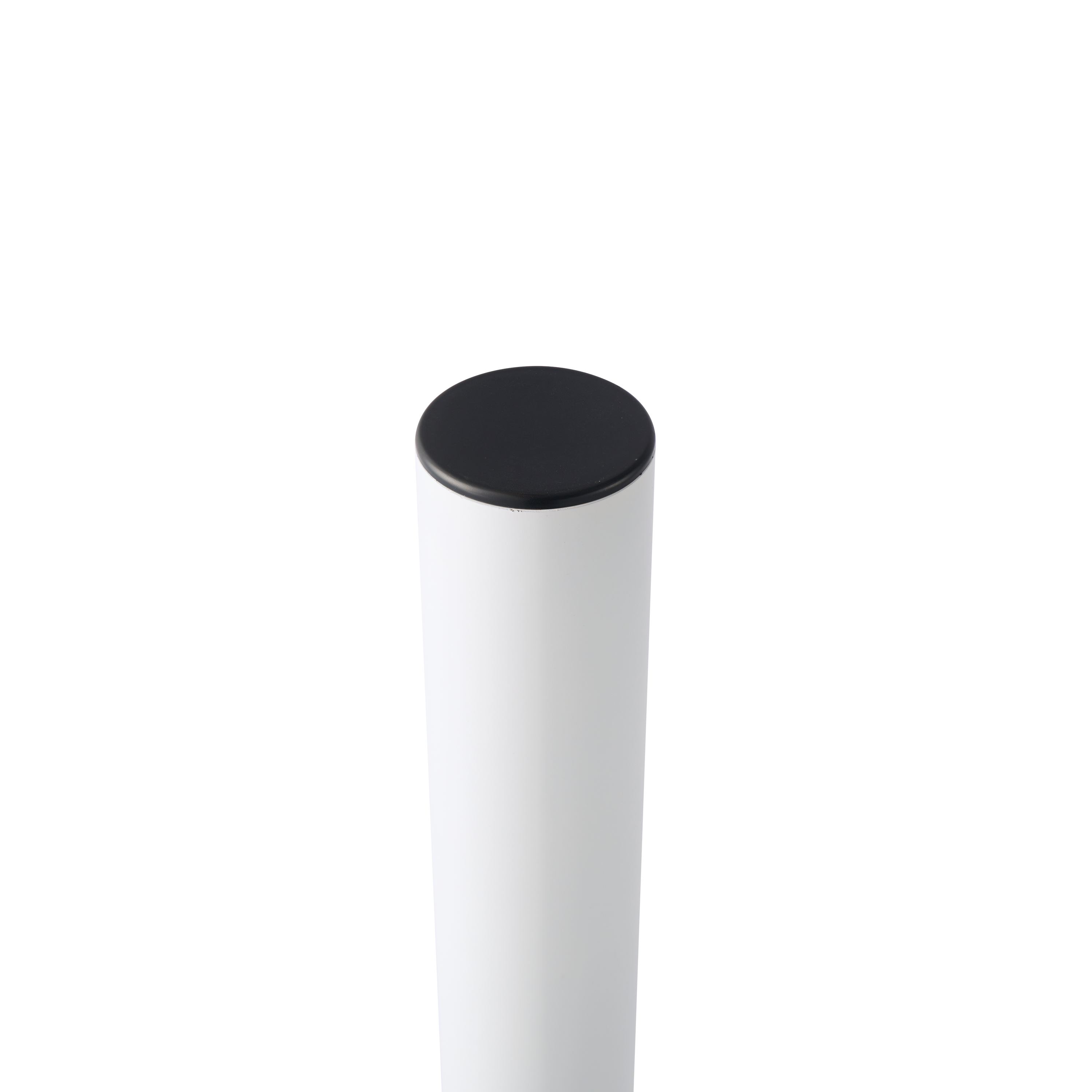Pied de table blanc, diamètre 6 cm x hauteur réglable de 70 à 110 cm - 6