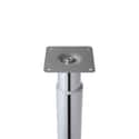 PATA MUEBLE METAL EXTENSIBLE REDONDA  700-1100MM CROMO. 1UD - 6