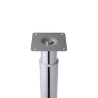 PATA MUEBLE METAL EXTENSIBLE REDONDA  700-1100MM CROMO. 1UD - 6