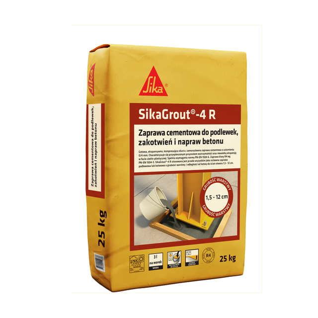 Zaprawa do podlewek i kotwienia Sika Grout 4R 25 kg