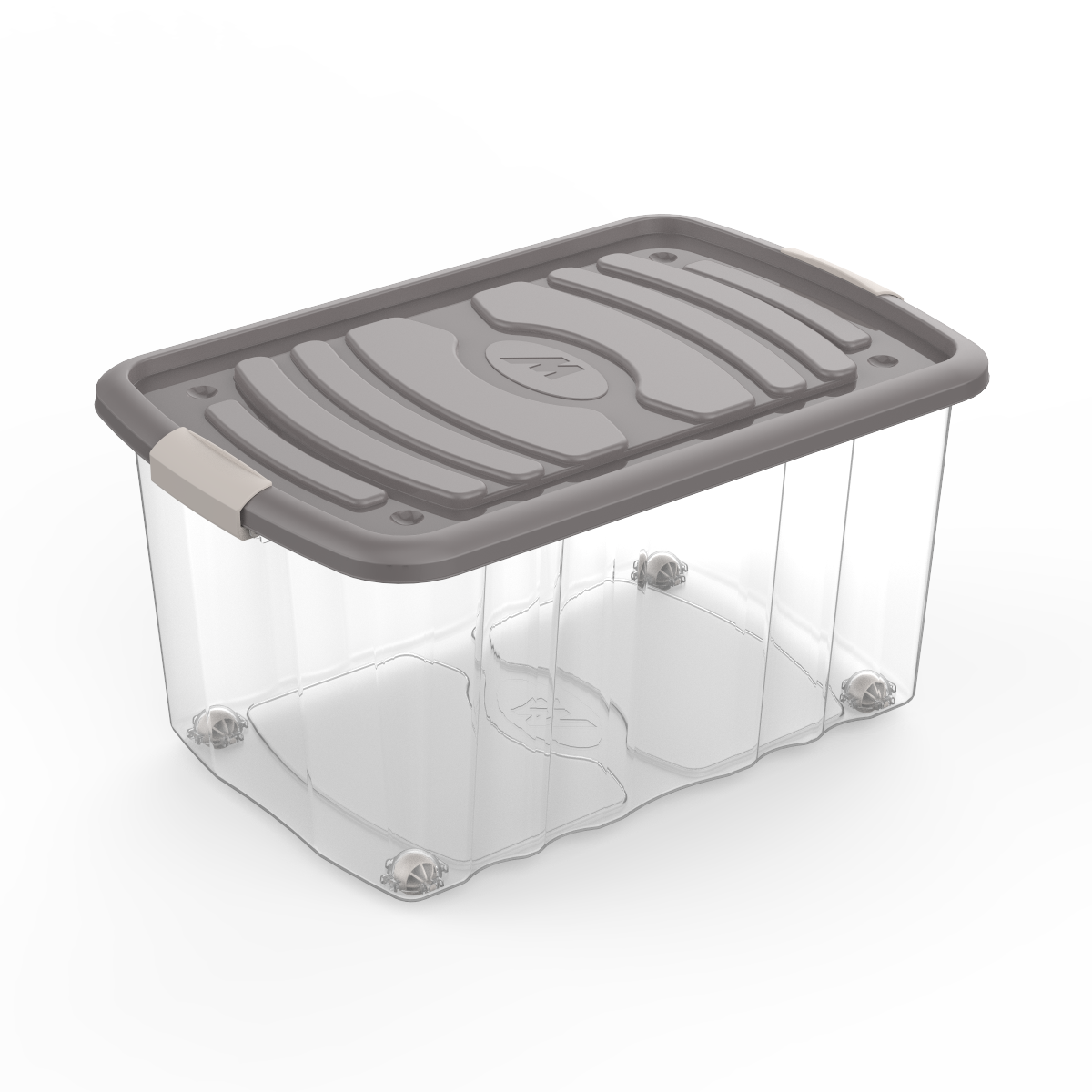 Contenitore Rollbox L 59 x H 30 x P 39 cm trasparente - 7