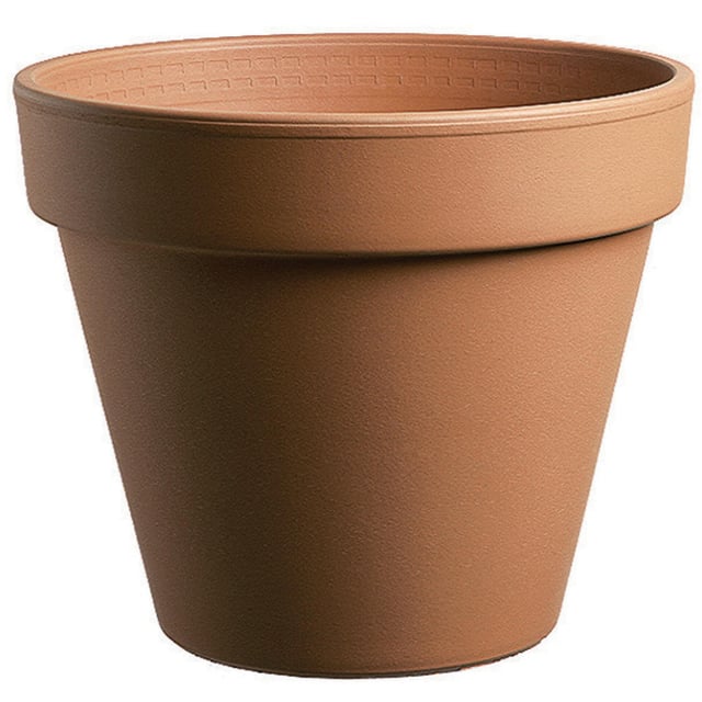 Vaso per piante e fiori Comune in terracotta terracotta H 27 cm Ø 31 cm