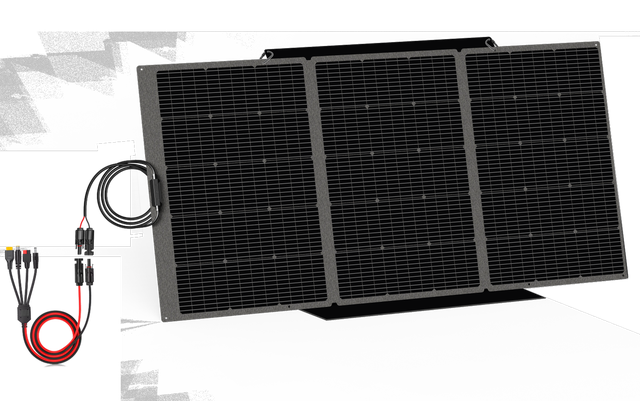 Panel solar GENERGY SUN300W - Ultraligero y plegable de 300W con adaptador universal