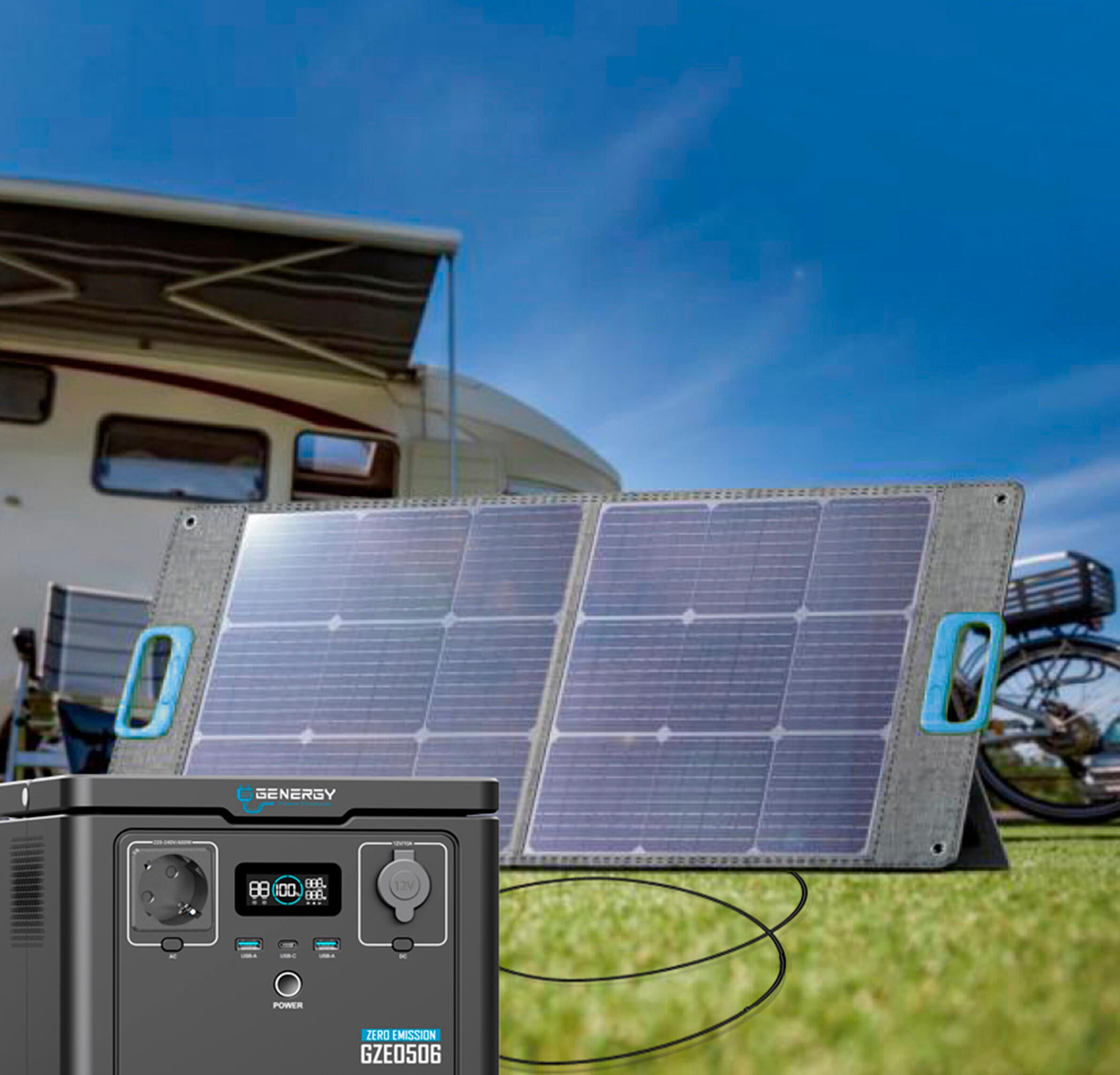 Painel solar GENERGY SUN100W - 4