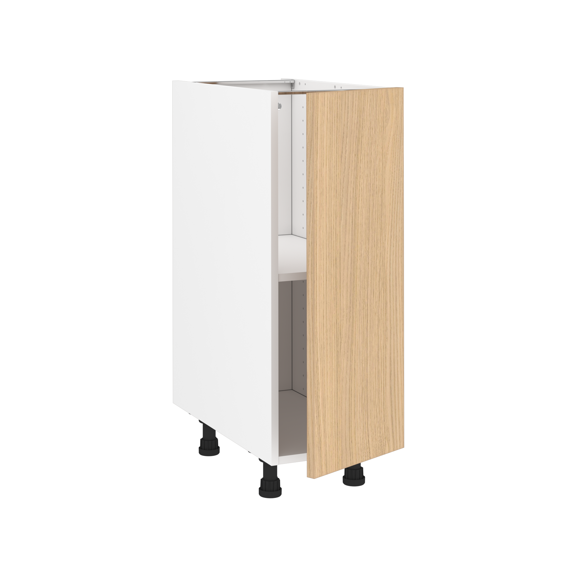 Mueble bajo de cocina delinia id hudson madera 76,8x30 cm 1pta
