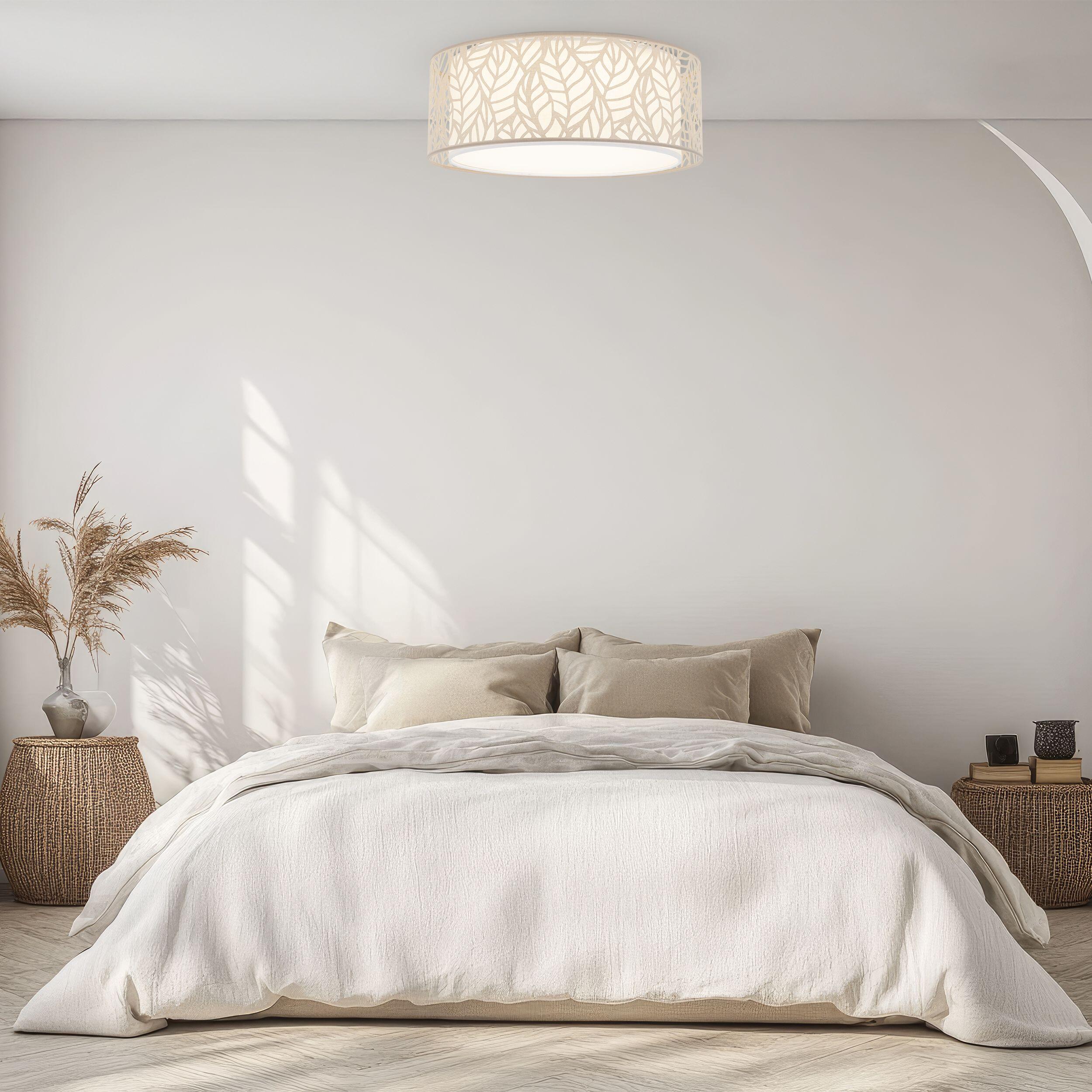 Lampa sufitowa Mesa 4xE27 15W 45 cm beżowa TK LIGHTING - 2