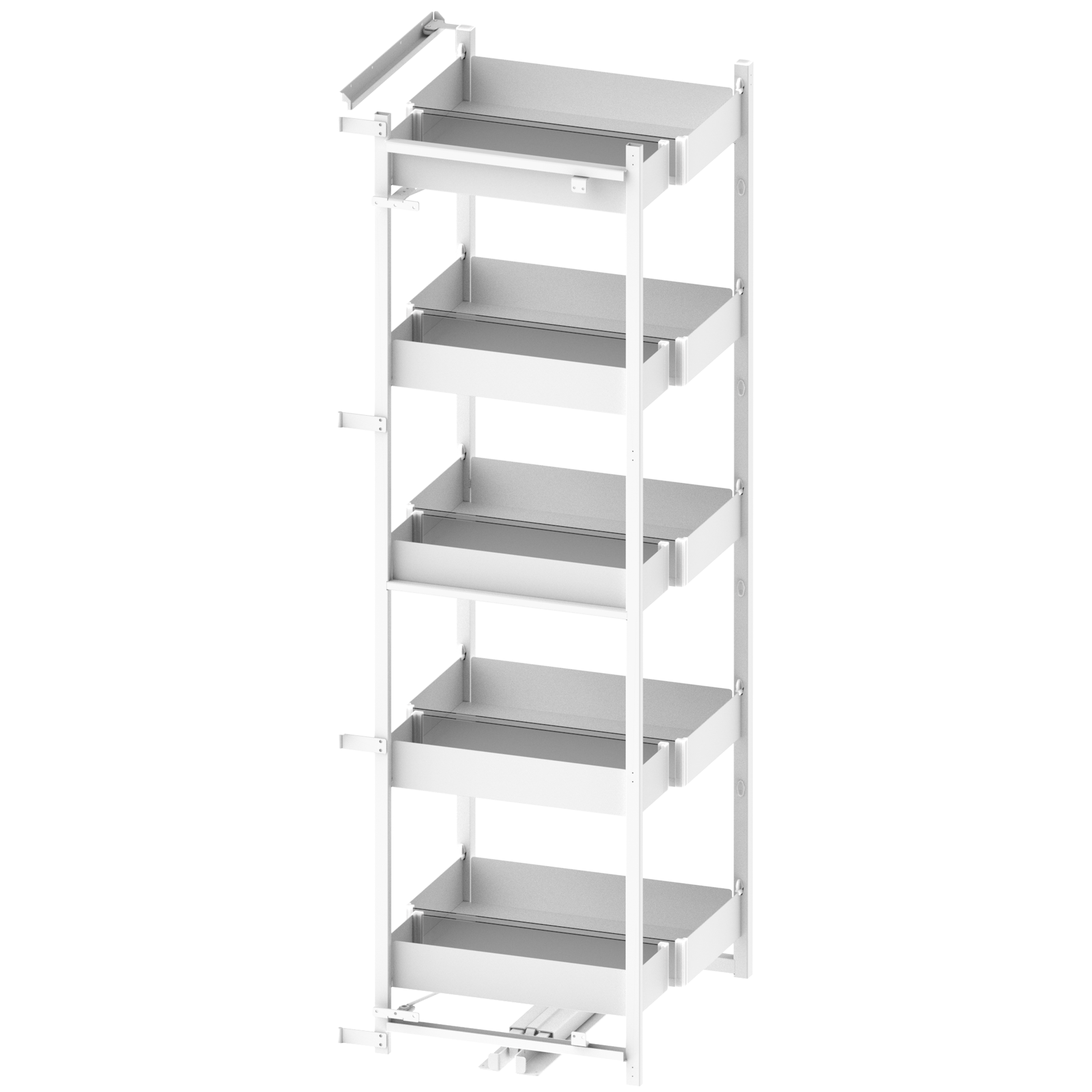 Kosz cargo Puro Maxi Space Duo L/P biały 60 cm Rejs