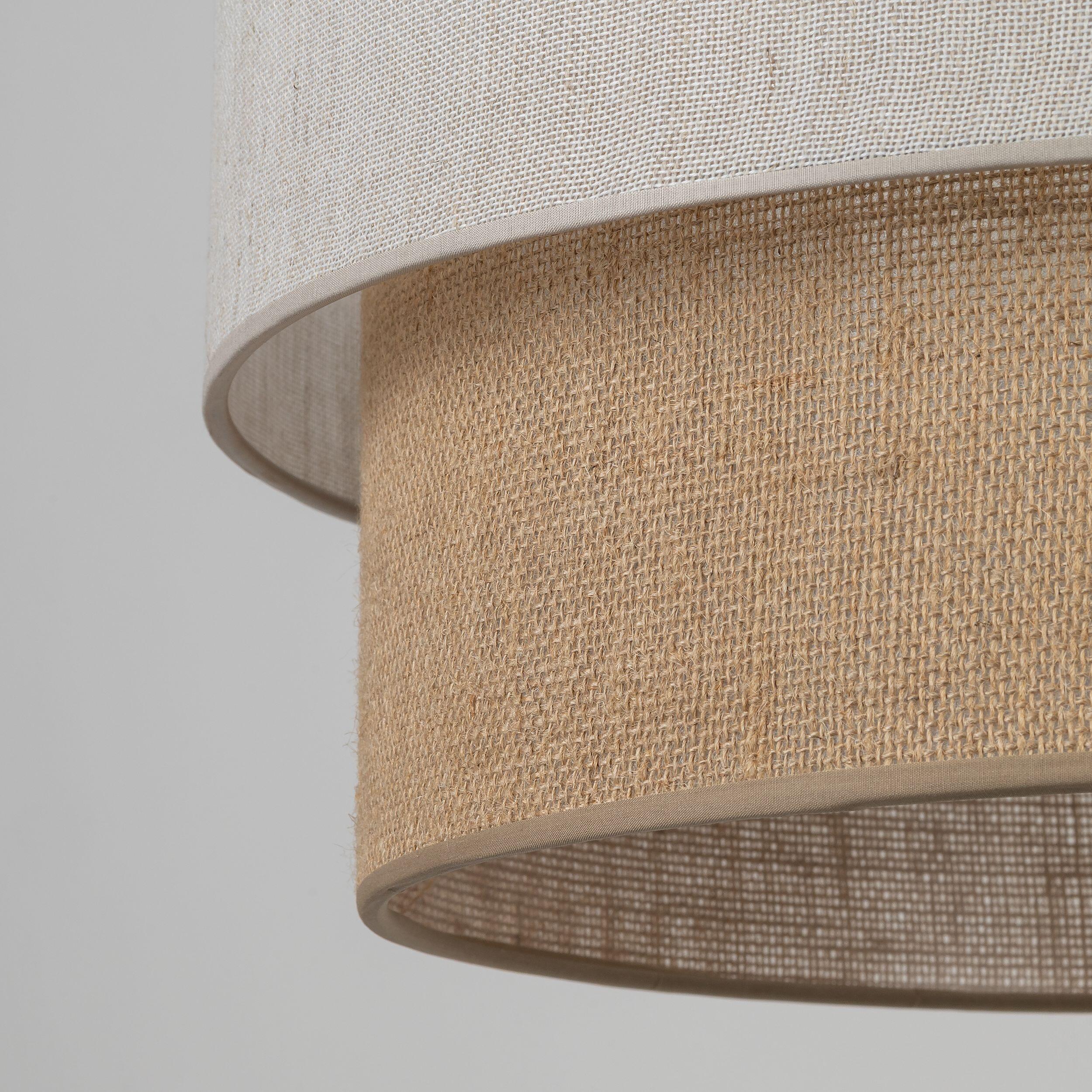 Lampa wisząca Duo 1xE27 45 cm biało-beżowa TK LIGHTING - 5