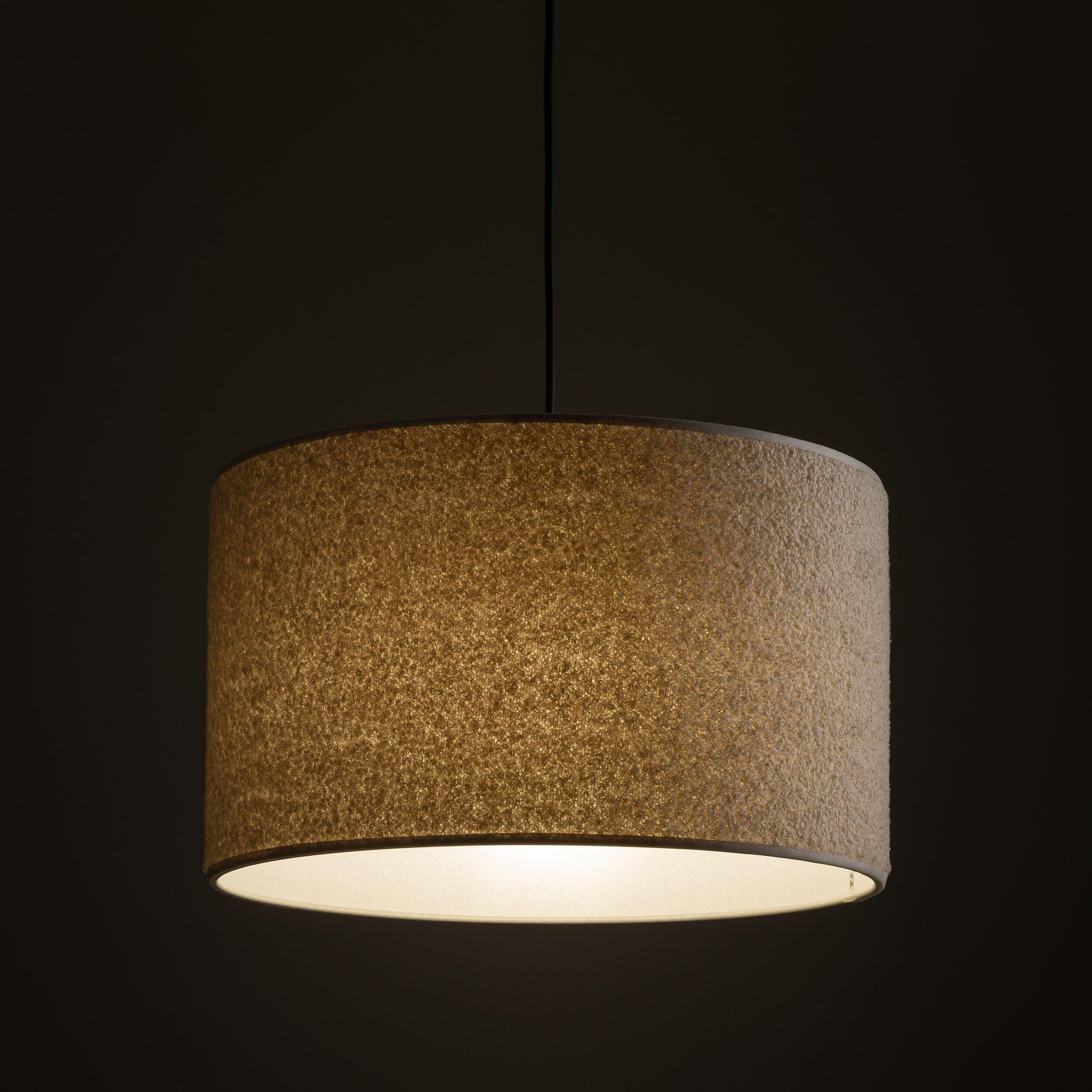 Lampa wisząca Vellum abażur 1xE27 15W 38 cm beżowa TK LIGHTING - 6