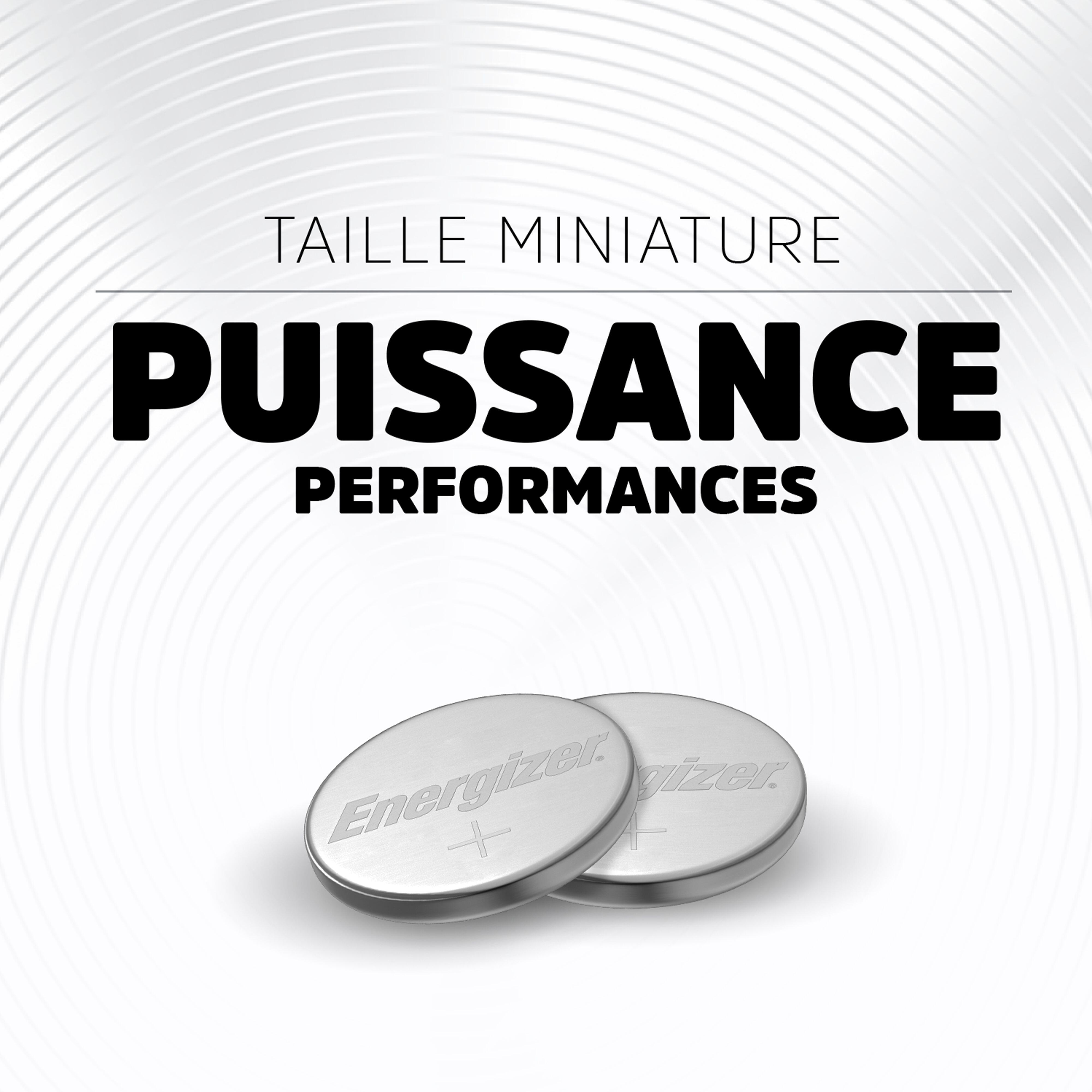 Lot de 2 piles CR2016, mAh 100, ENERGIZER - 2