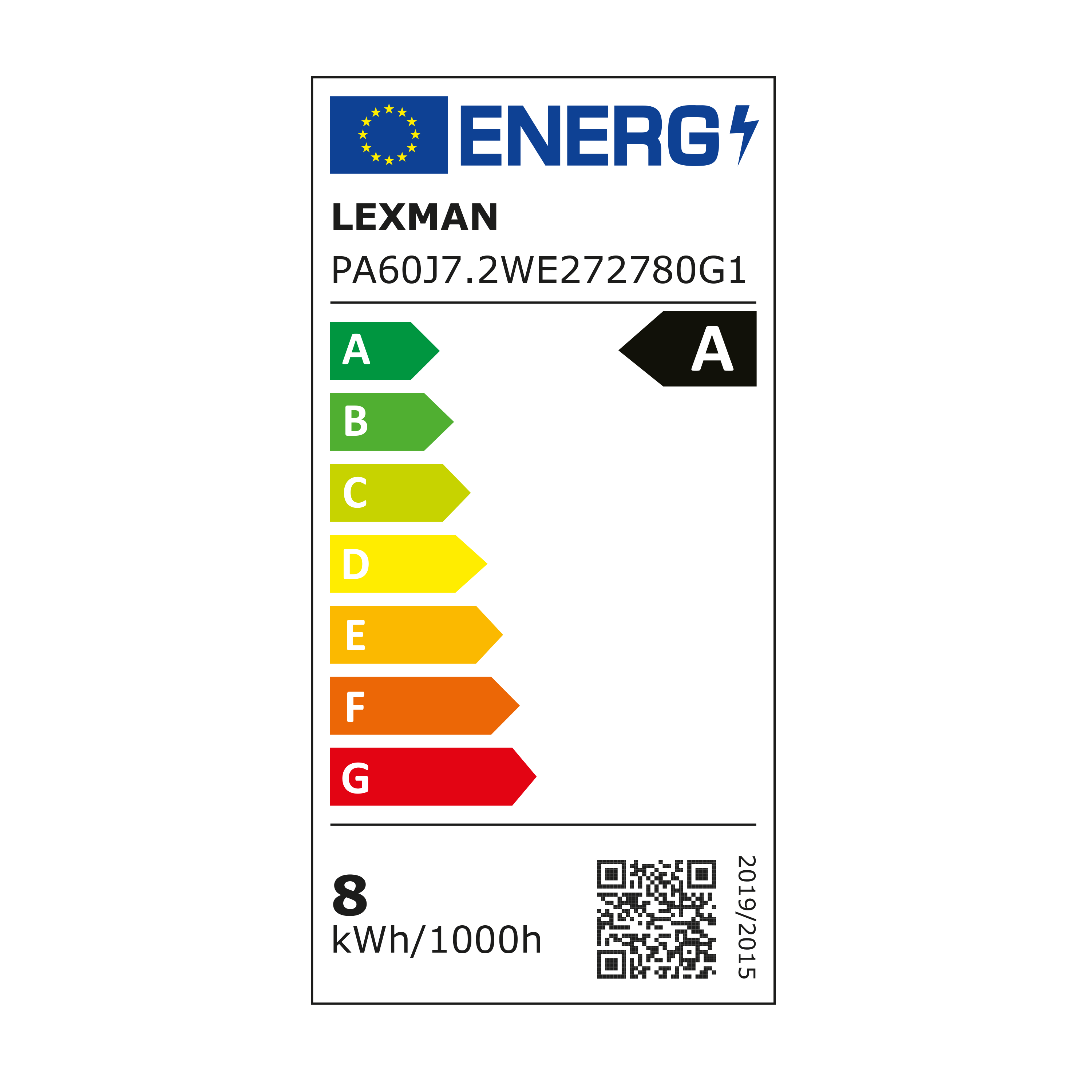 Ampoule led,  E27, 1521lm, classe énergétique A, blanc chaud, LEXMAN - 7