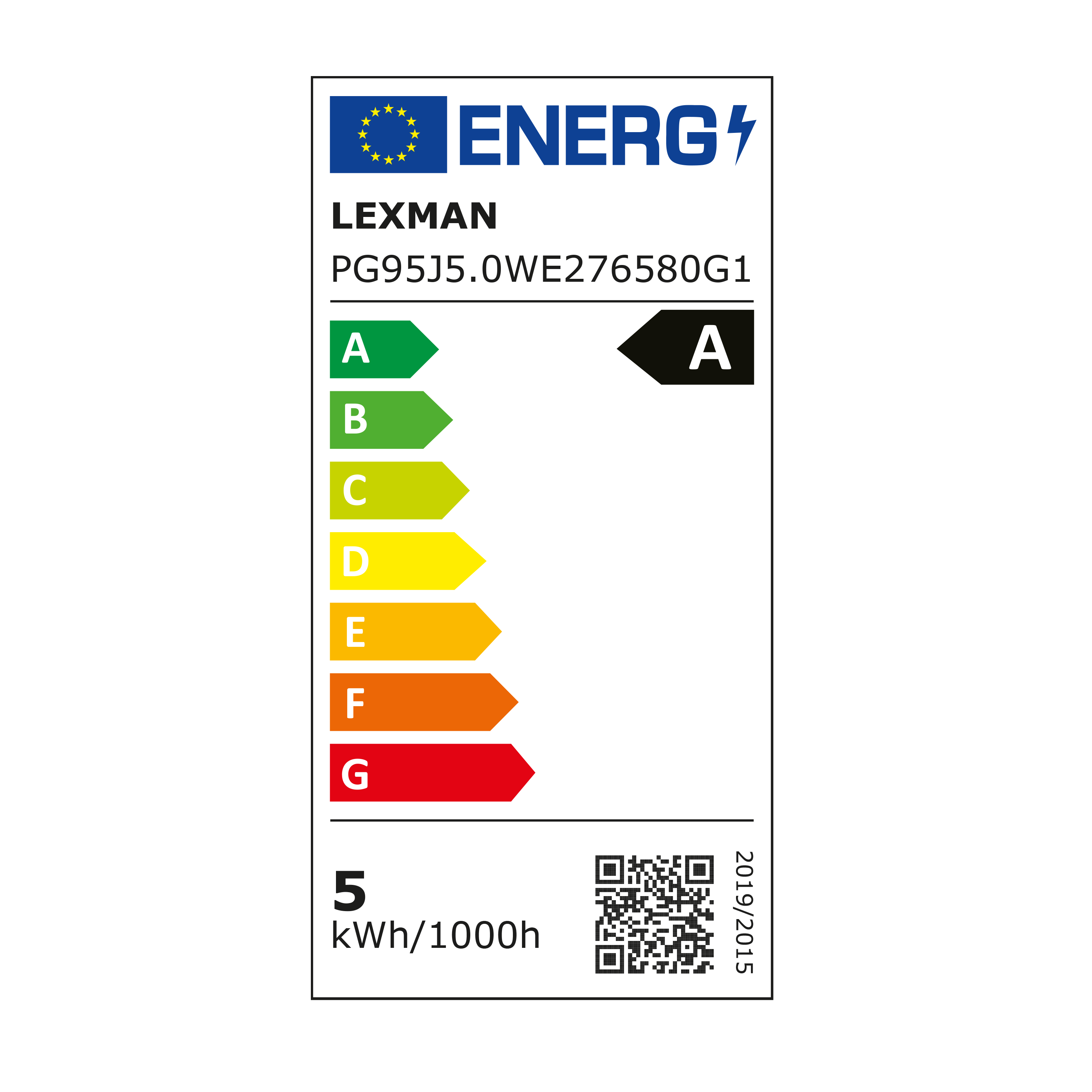 Bombilla LED filamento E27 globo opaco 5W 1055 lm blanco frío - 5