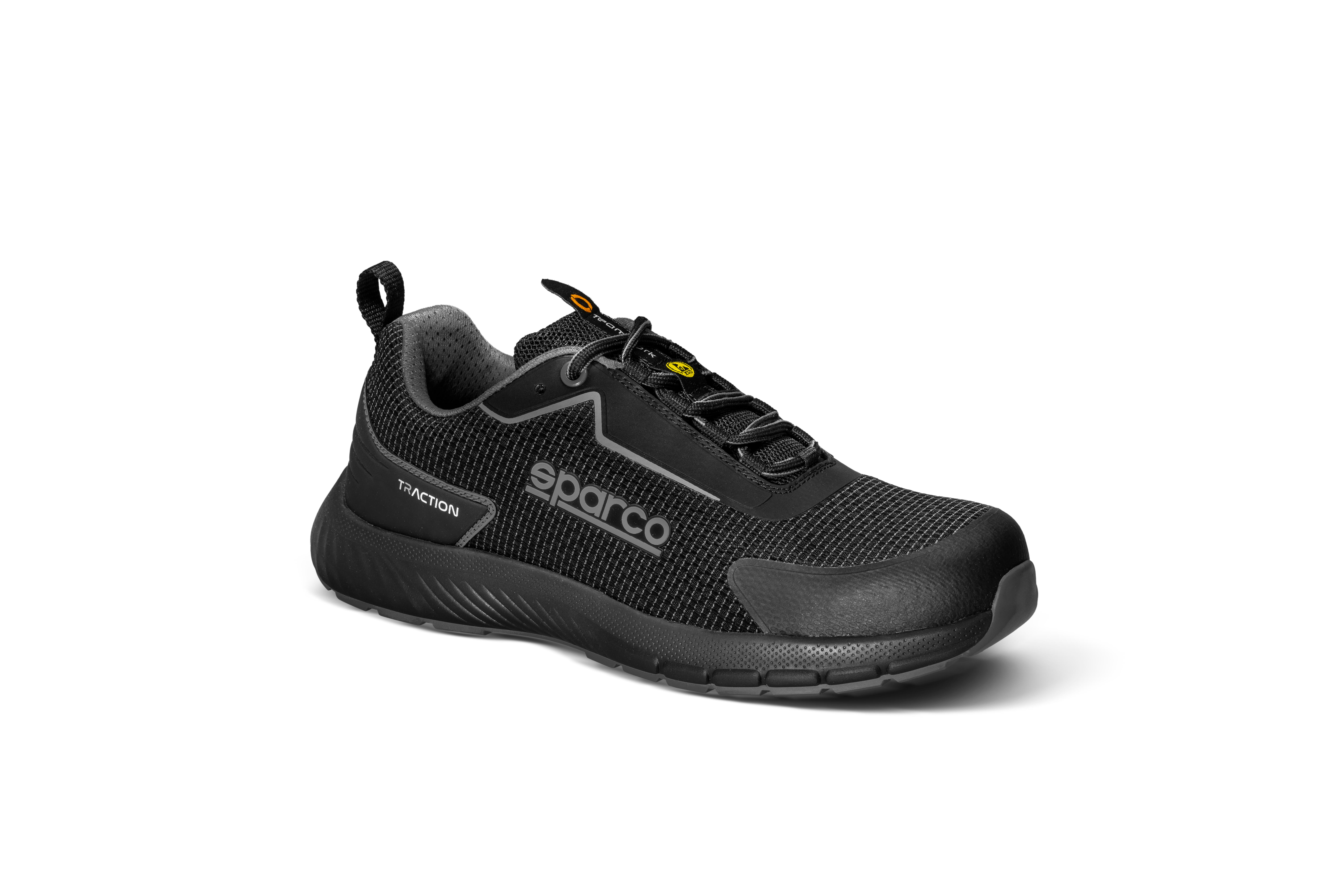 Sparco  Zapato De Seguridad Fuji Esd S1ps Sr Fo Hro, Flexible, Ligera Y Deportiva, Para Aquellos Que Buscan Seguridad Y Rendimiento, Talla 45 Negro , Leroy Merlin