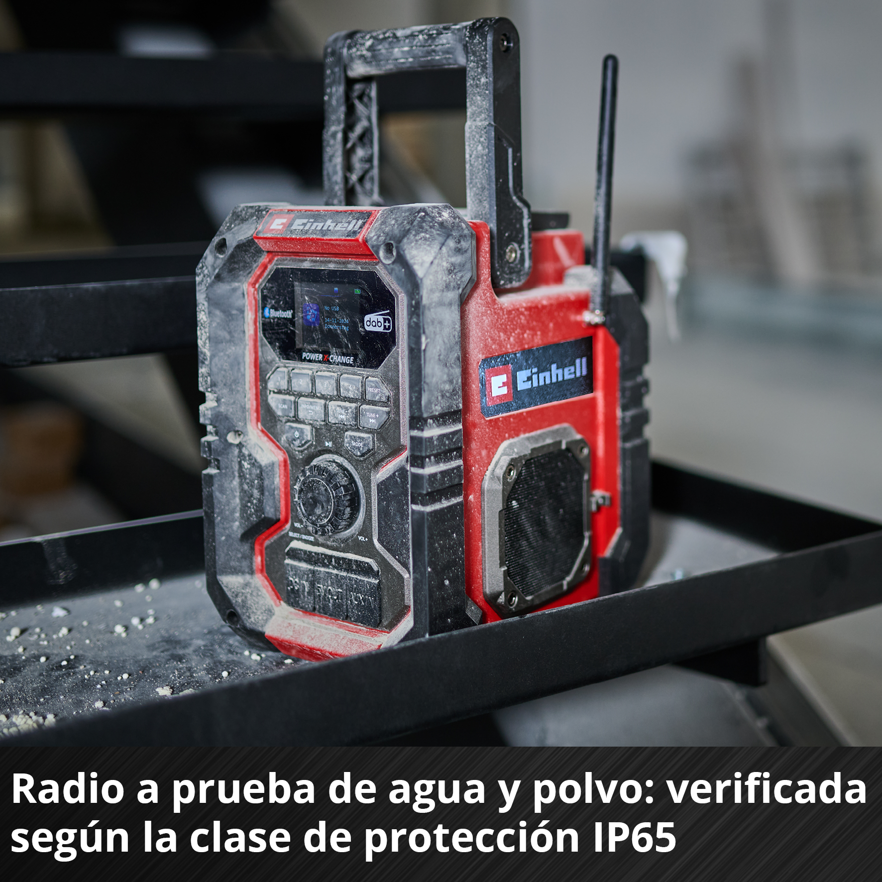 Radio a batería ENHELL EXPERT TE-CR 18 Li DAB+/FM/BT – Sin batería, compatible
con Power X-Change - 8