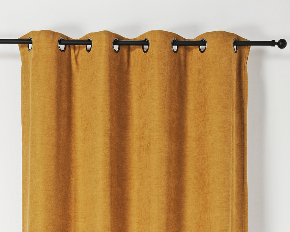 Tenda Alaska giallo ocra, termico, occhiello 140x260 cm LINDER - 2