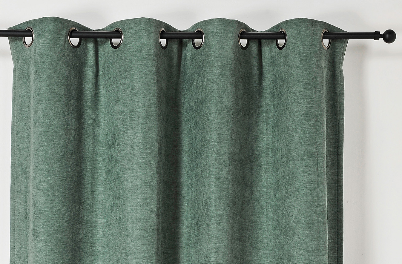 Tenda Alaska blu celadon, occhiello 140x260 cm LINDER - 2