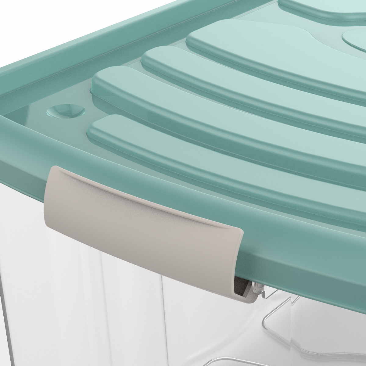 Contenitore Rollbox L 59 x H 30 x P 39 cm trasparente - 13