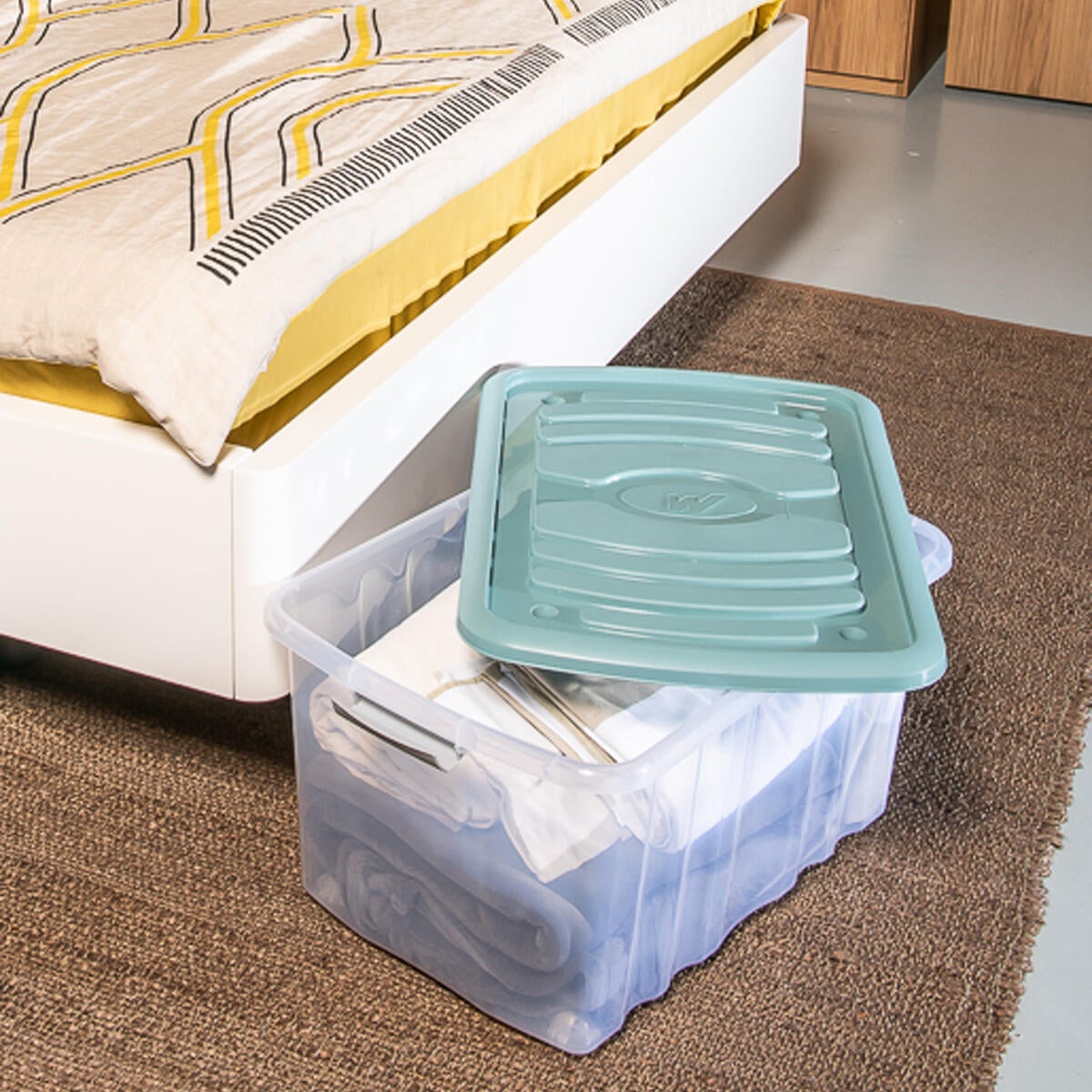 Contenitore Rollbox L 59 x H 30 x P 39 cm trasparente - 2