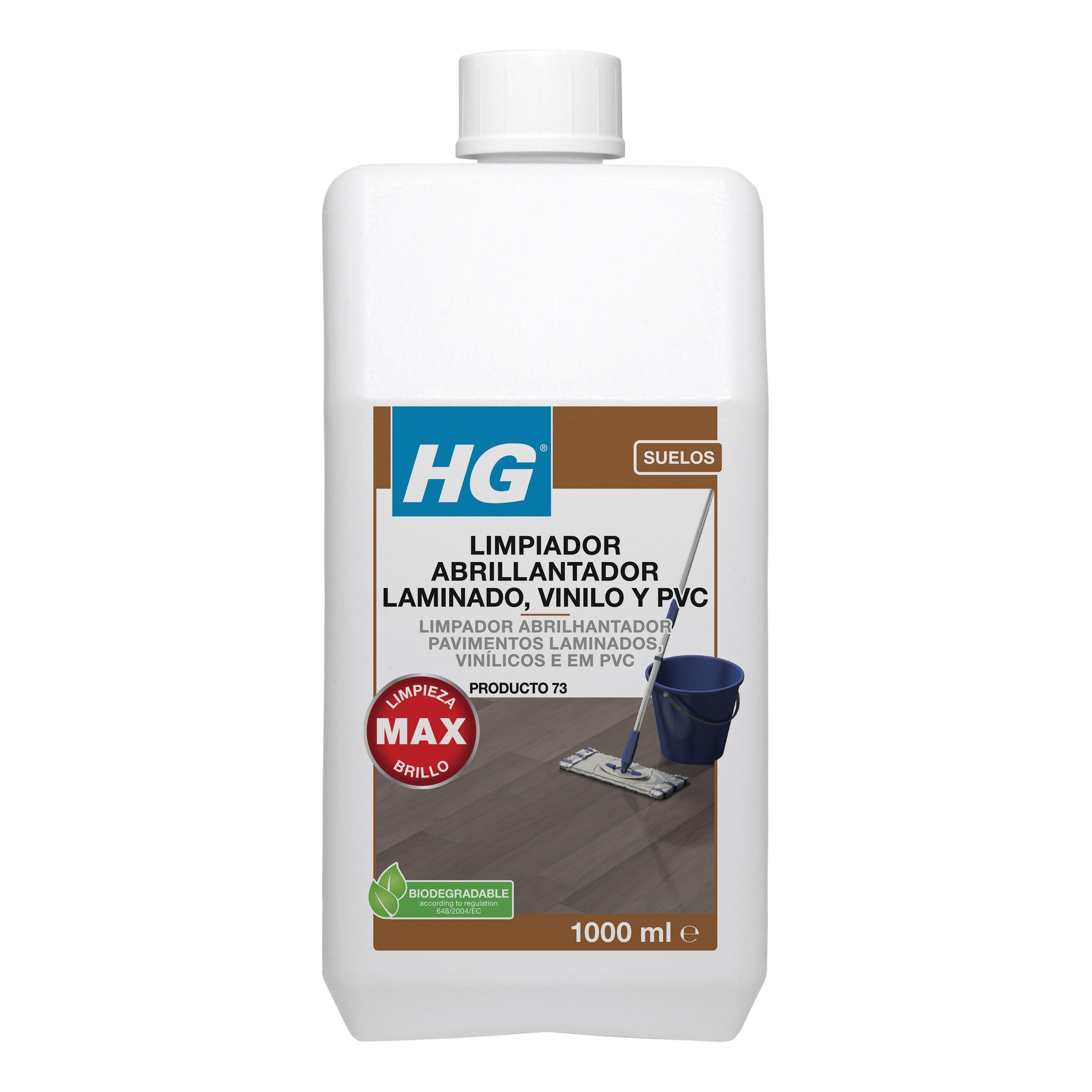 Abrilhantador e limpador pavimentos laminados 1 L HG - 2