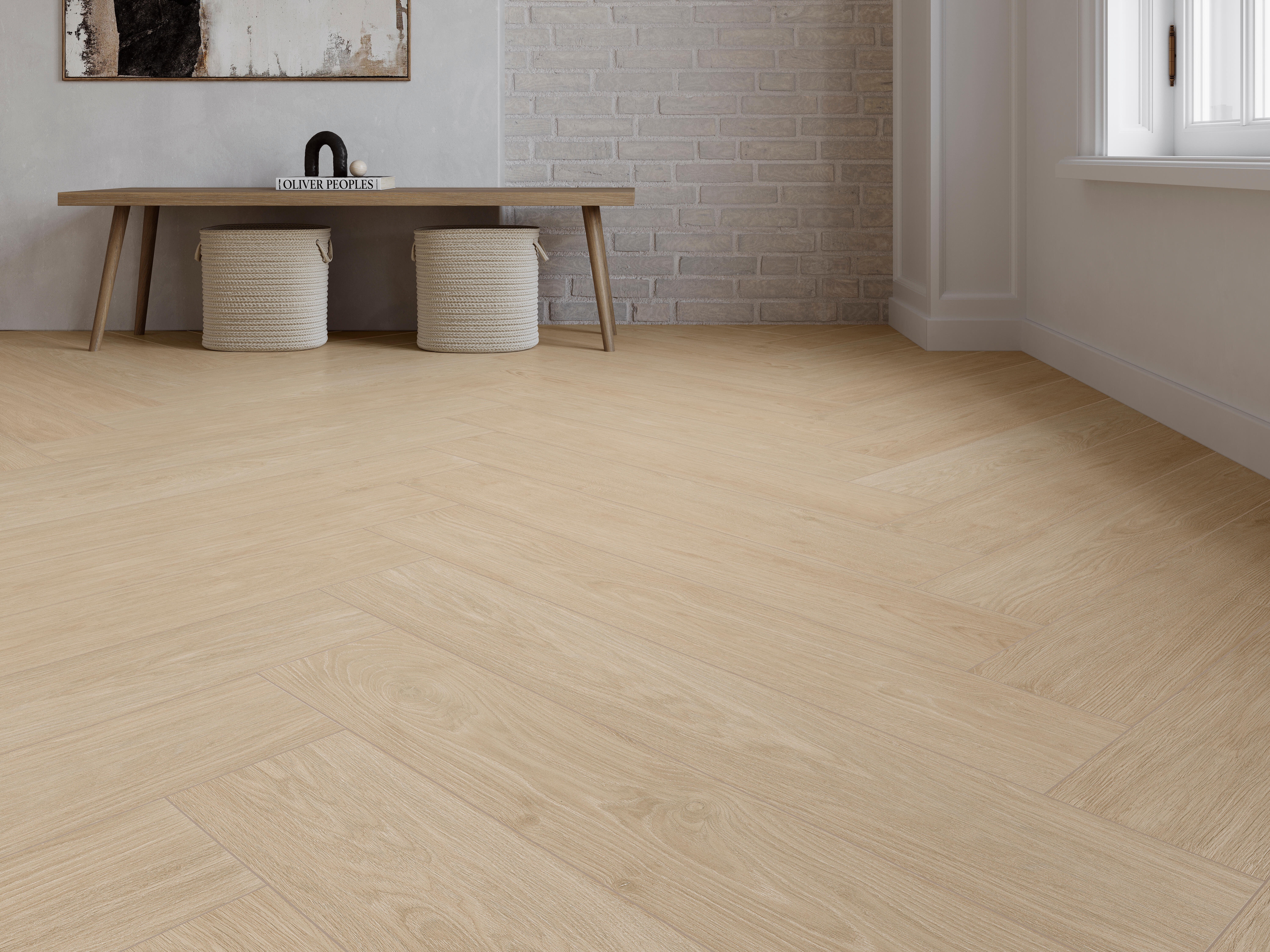 SUELO PORCELÁNICO 30X120CM URBASA BEIGE - 2